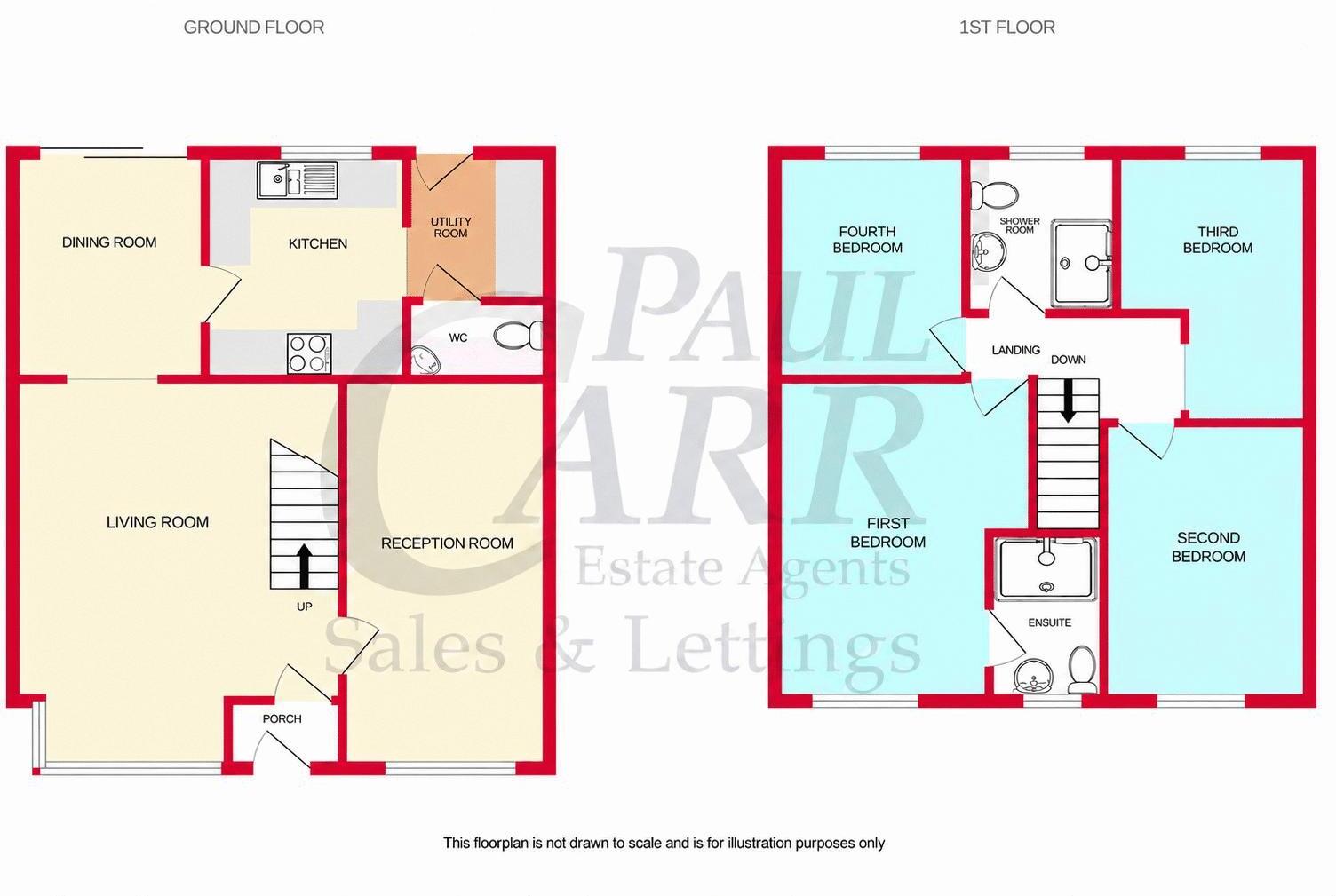 The Oaks, Bloxwich, Walsall, WS3 2NY floorplan