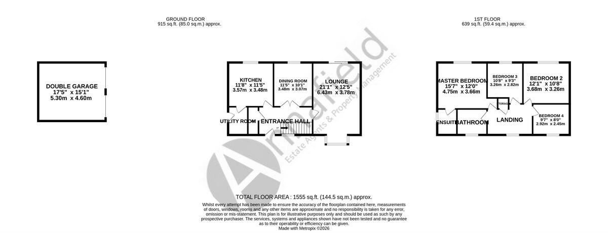 Valerian Close, St. Neots, PE19 floorplan