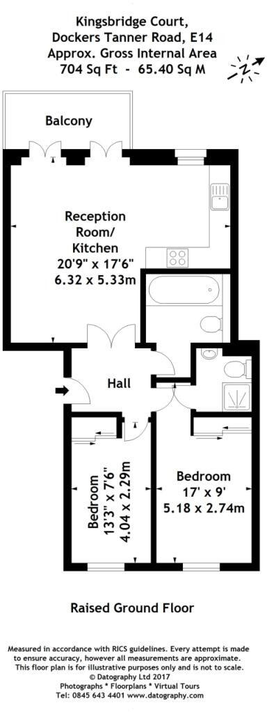 1 Dockers Tanner Road,  Docklands, E14 floorplan