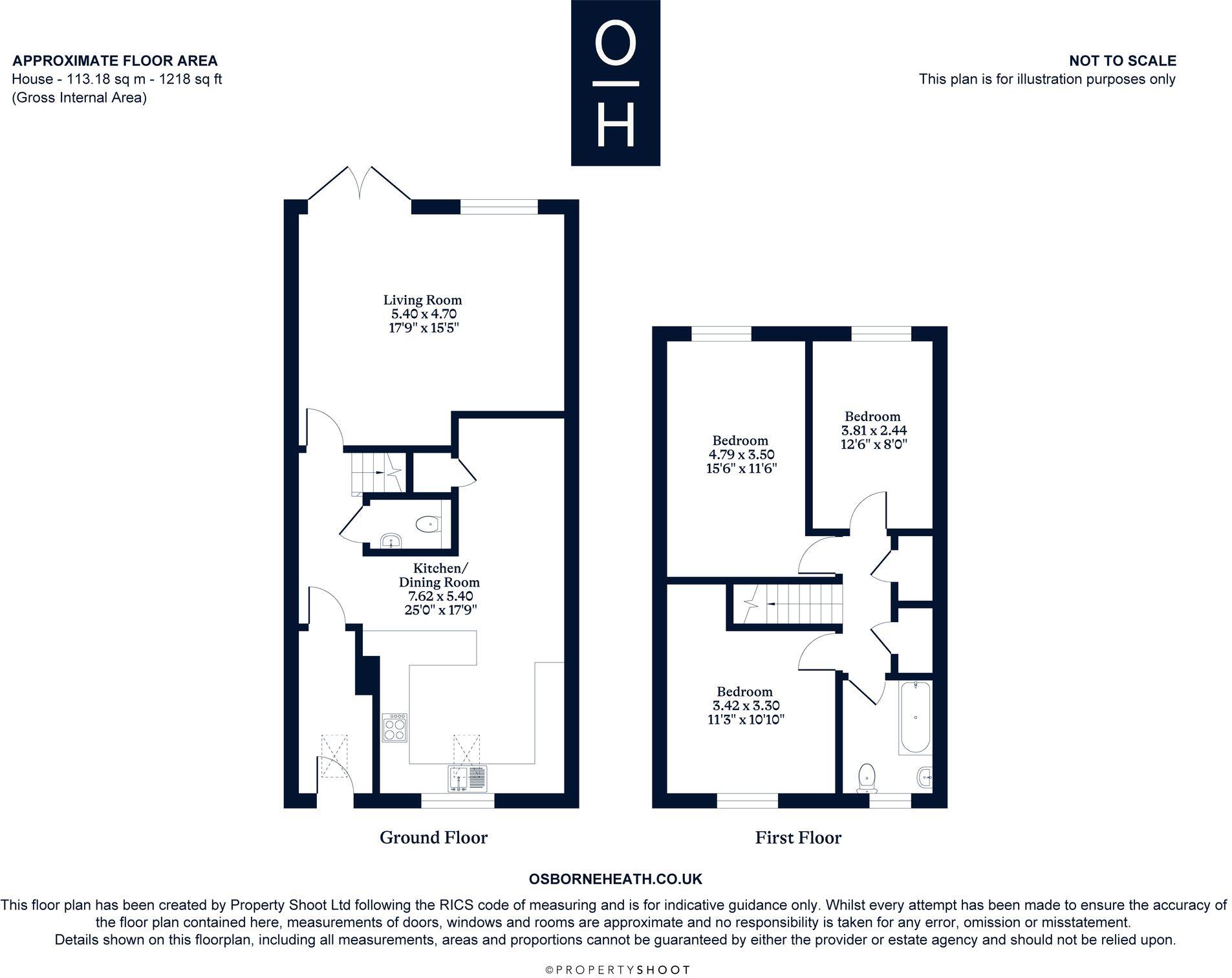 King Edward Road, Ascot floorplan