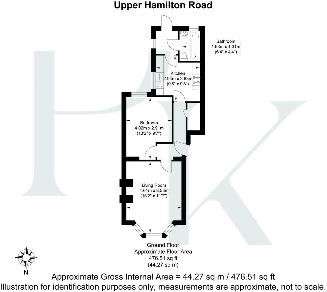 Upper Hamilton Road, Brighton floorplan