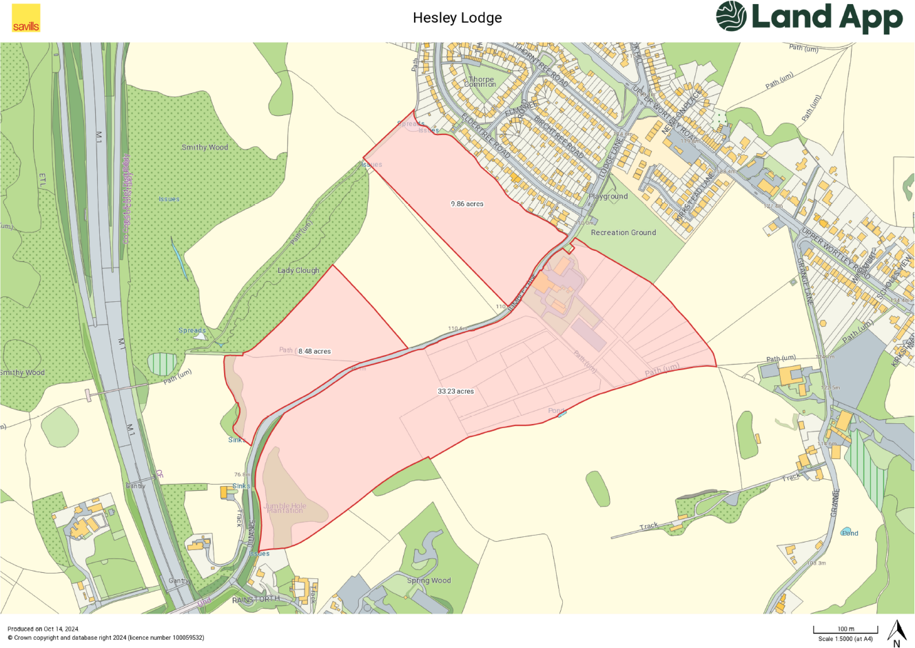 Hesley Lodge Farm, Thorpe Hesley, Rotherham, South Yorkshire, S61 floorplan