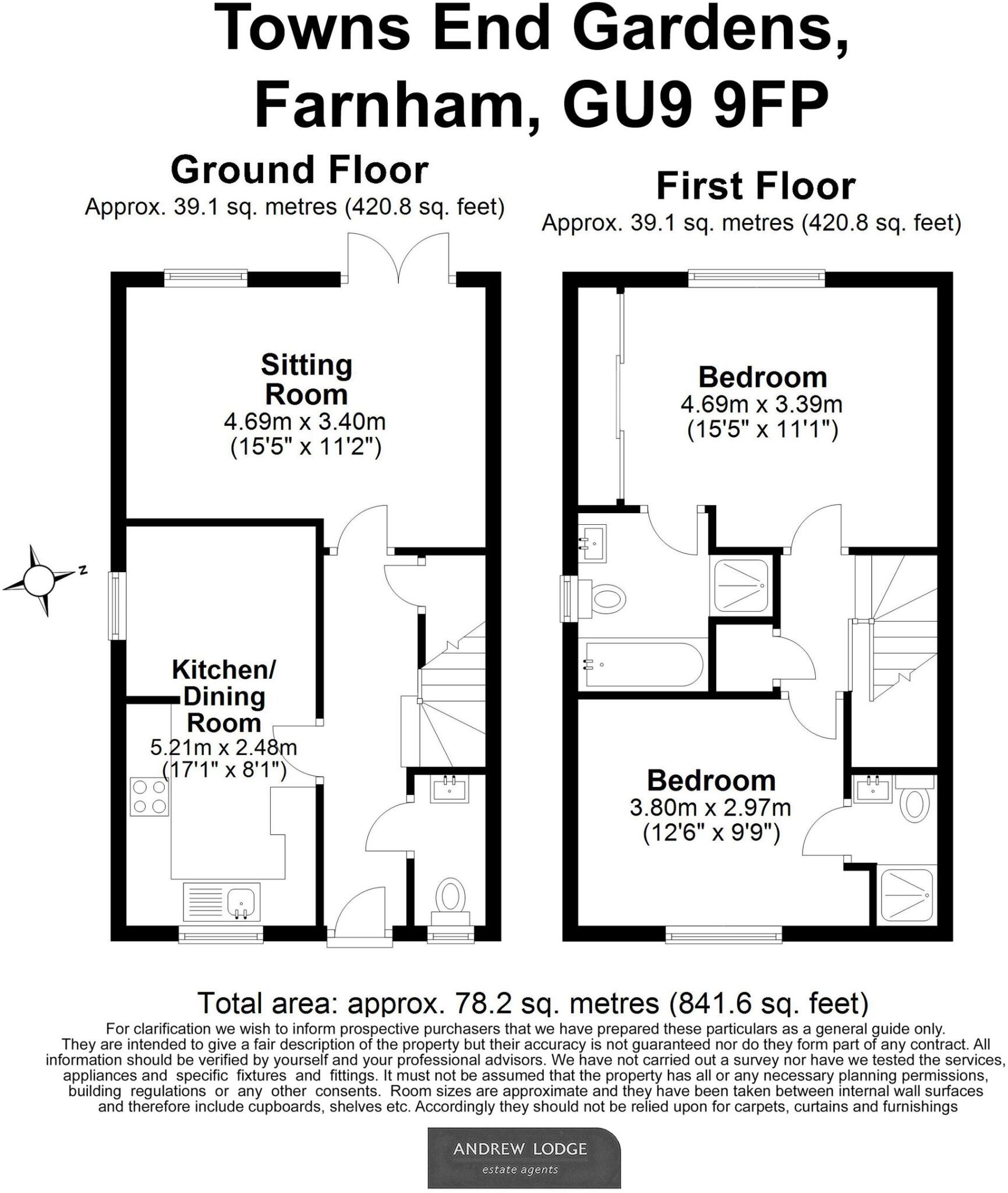 Towns End Gardens, Farnham, GU9 floorplan