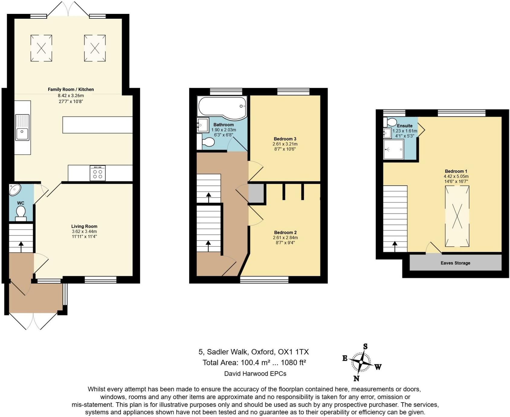 Sadler Walk, Oxford, OX1 floorplan