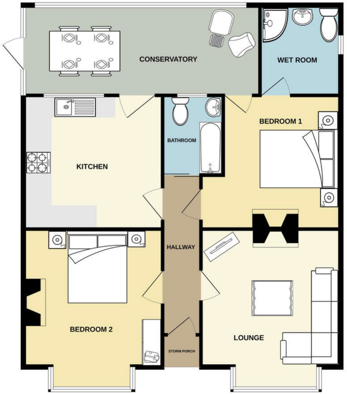 Gorleston Road, Lowestoft, NR32 3AF floorplan