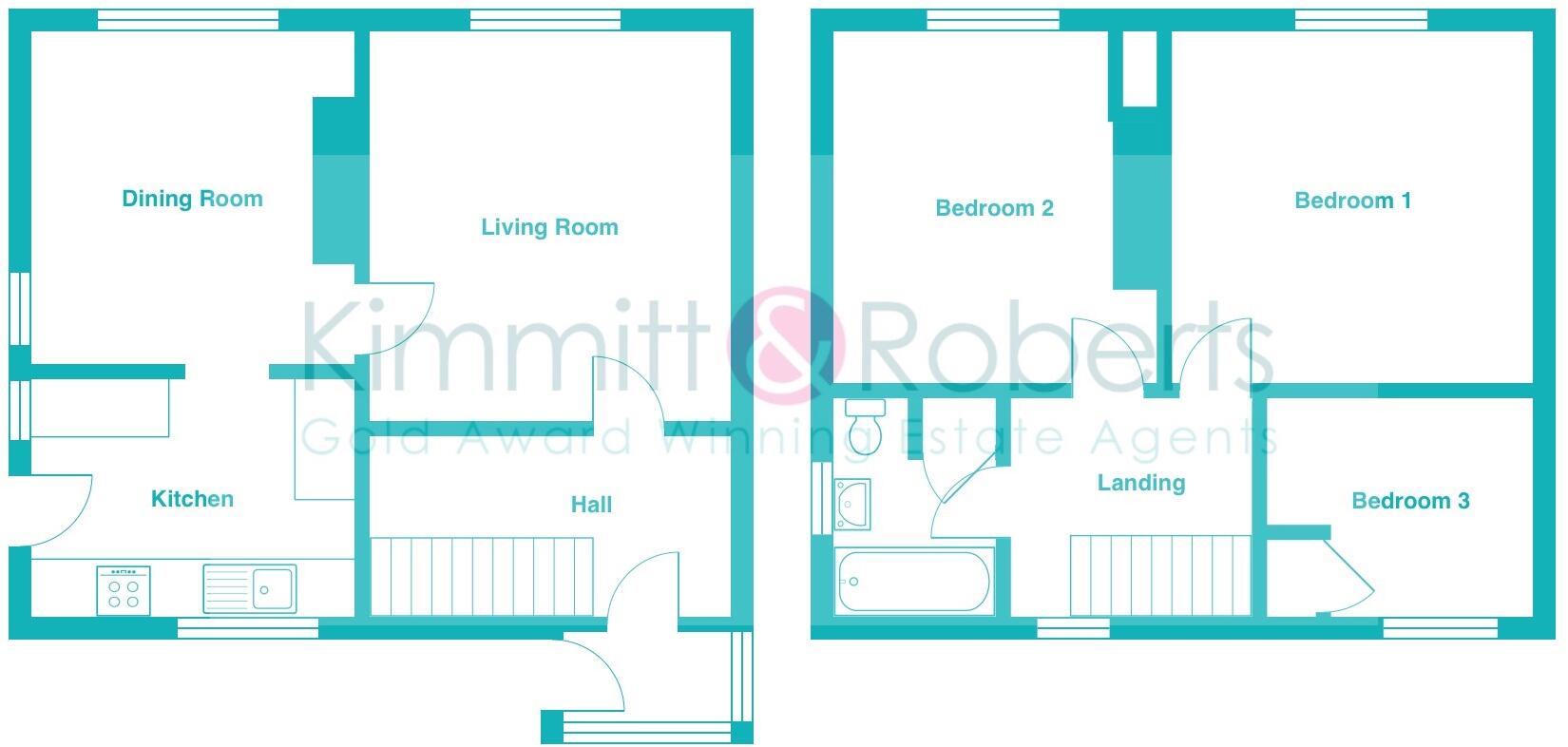 Seaham Road, Houghton le Spring, Tyne and Wear, DH5 8EB floorplan
