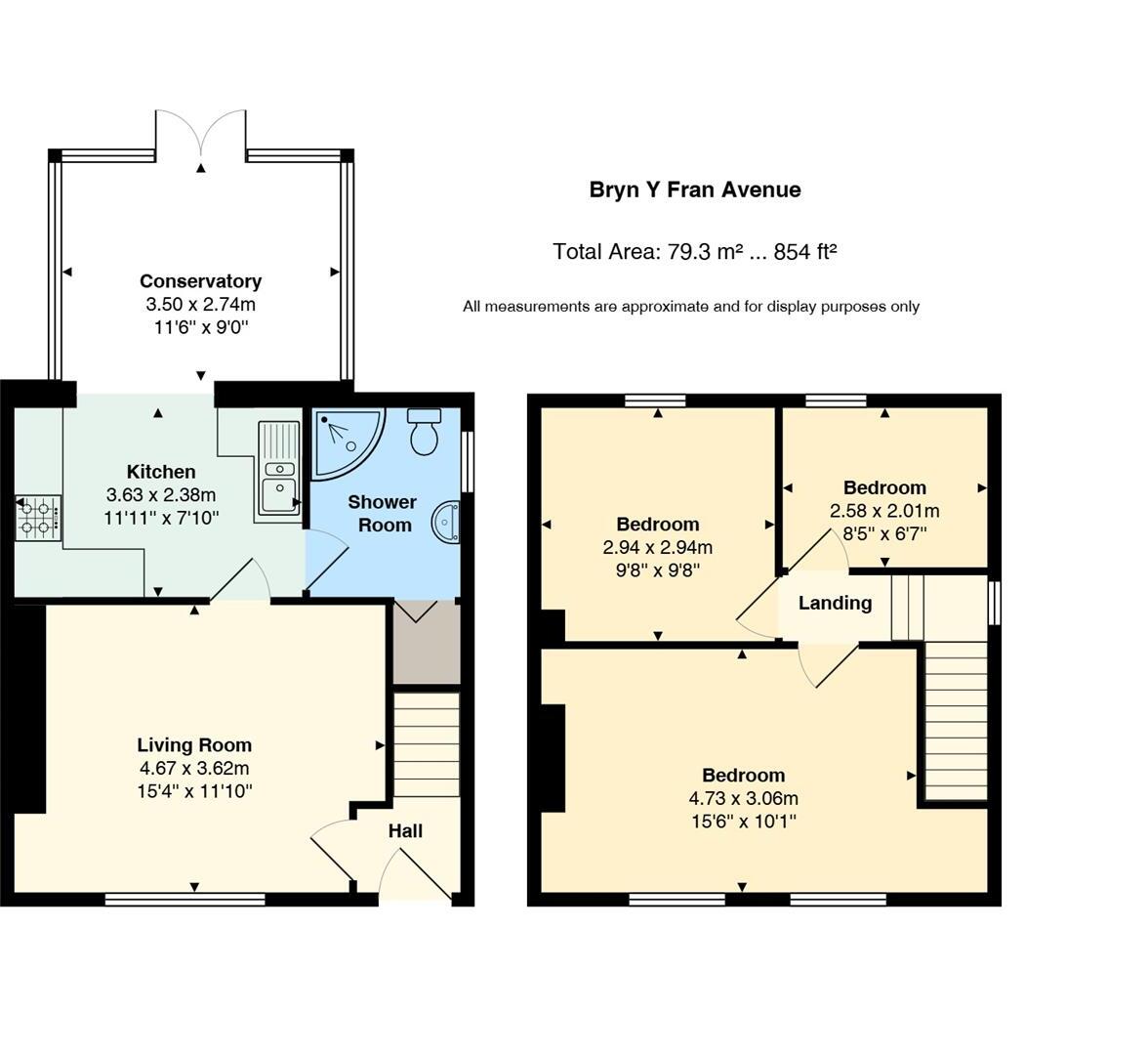 Bryn Y Fran Avenue, Trethomas, Caerphilly floorplan