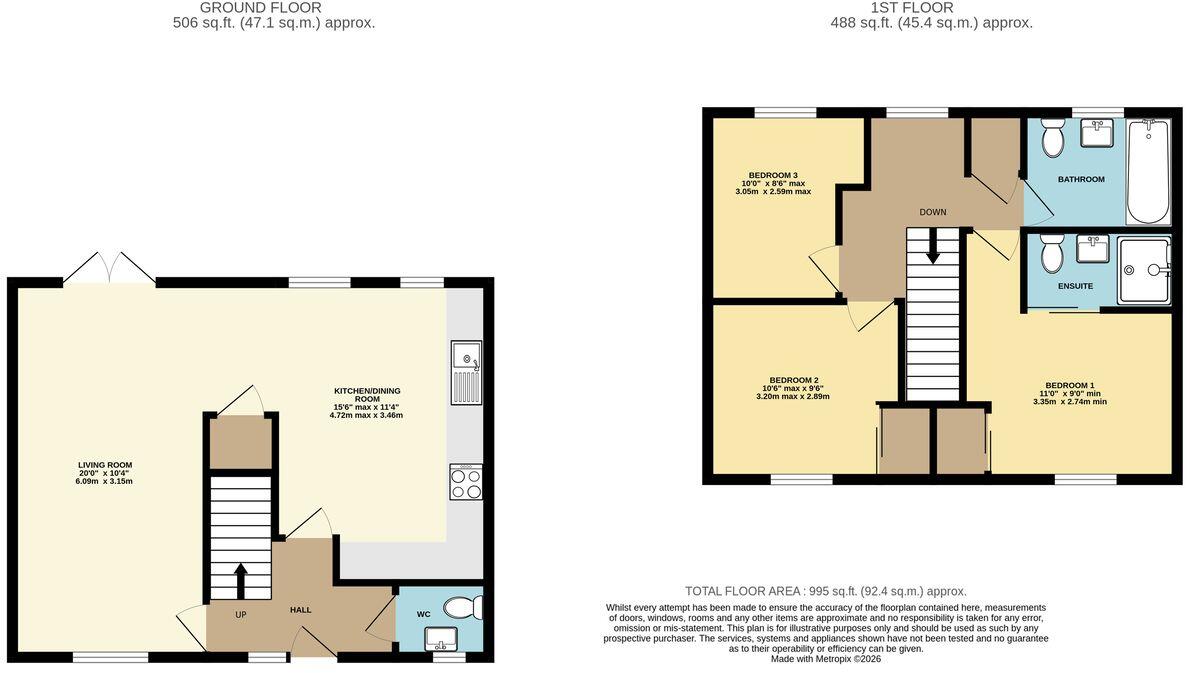 Woolner Brook, Wigton, CA7 floorplan