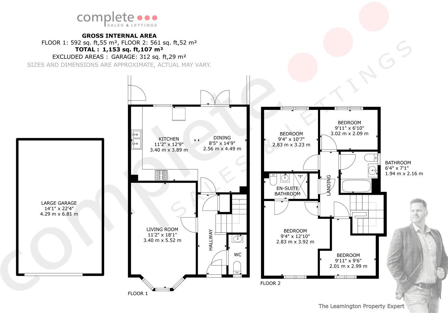 Nursery Way, Warwick floorplan