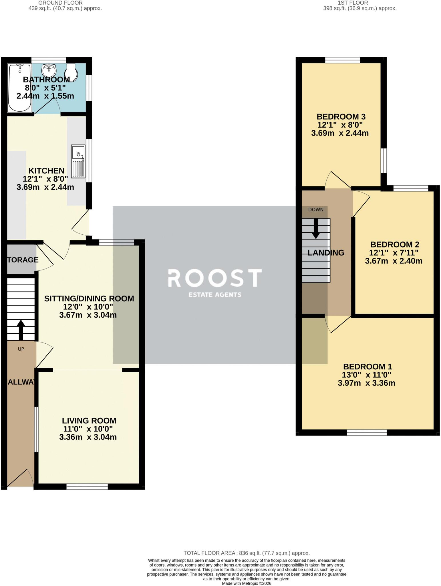 Barcroft Street, Cleethorpes floorplan
