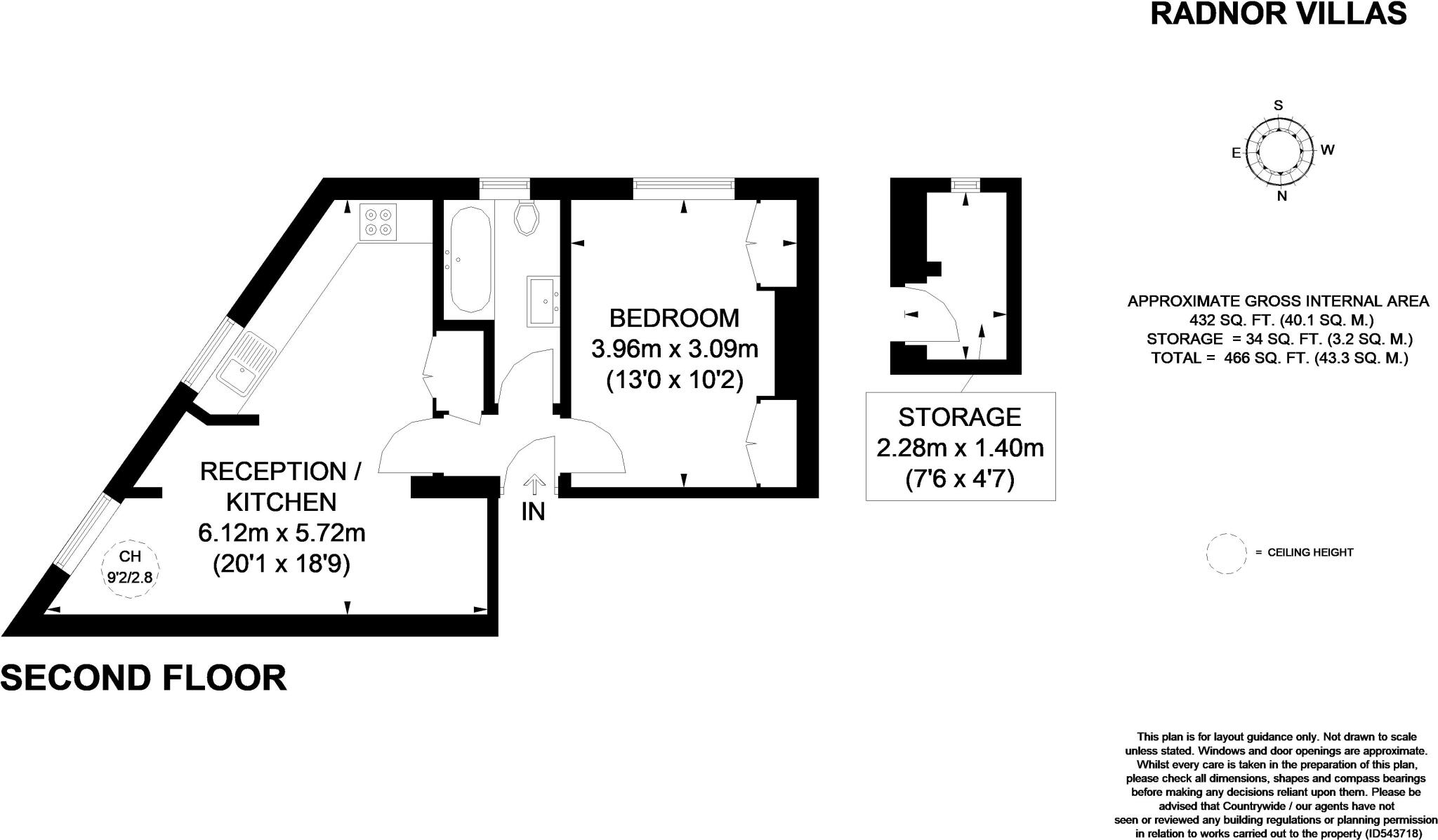 King Henrys Walk London N1 floorplan