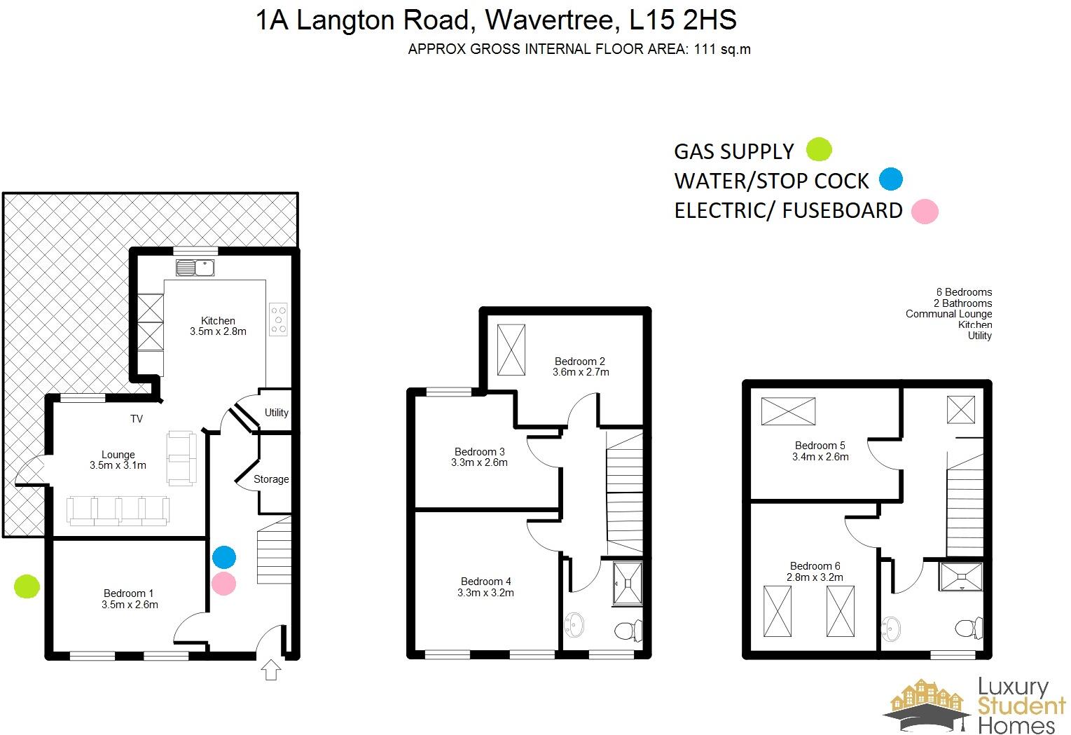 Langton Road, Liverpool floorplan