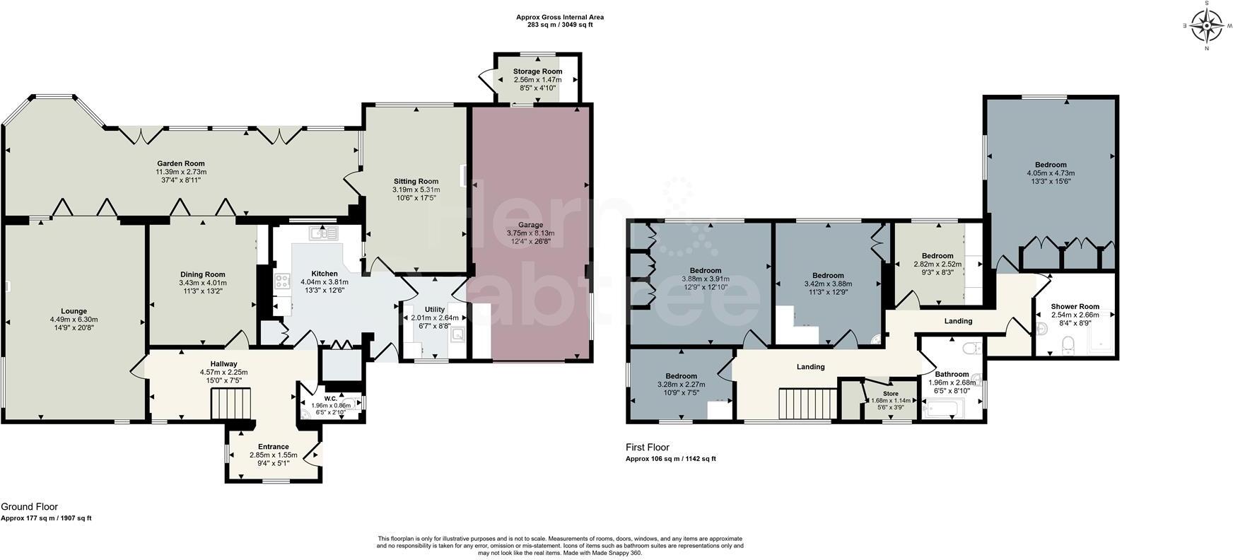 Park Road, Radyr, Cardiff floorplan