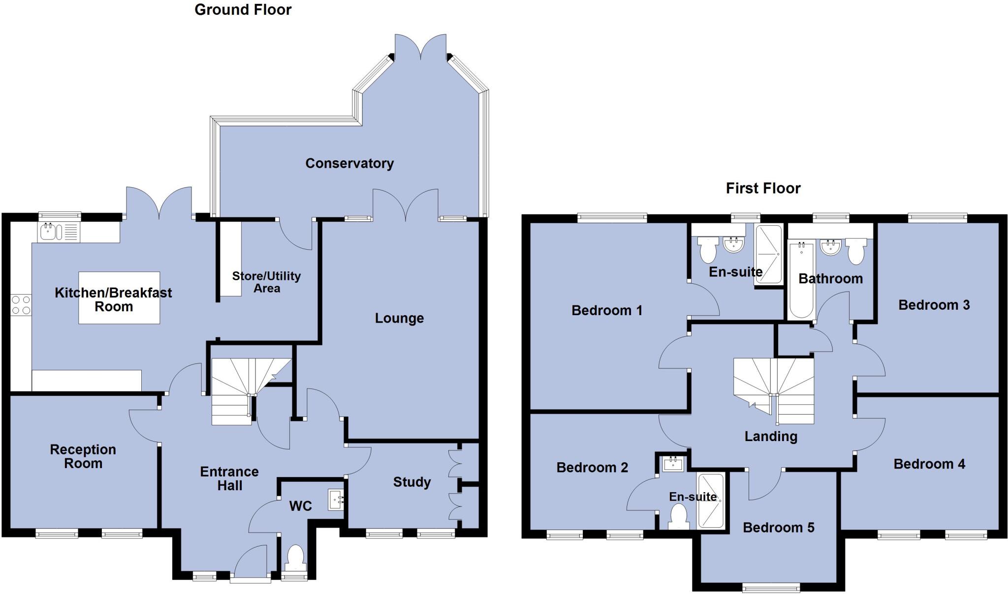 21, Tribune Close floorplan