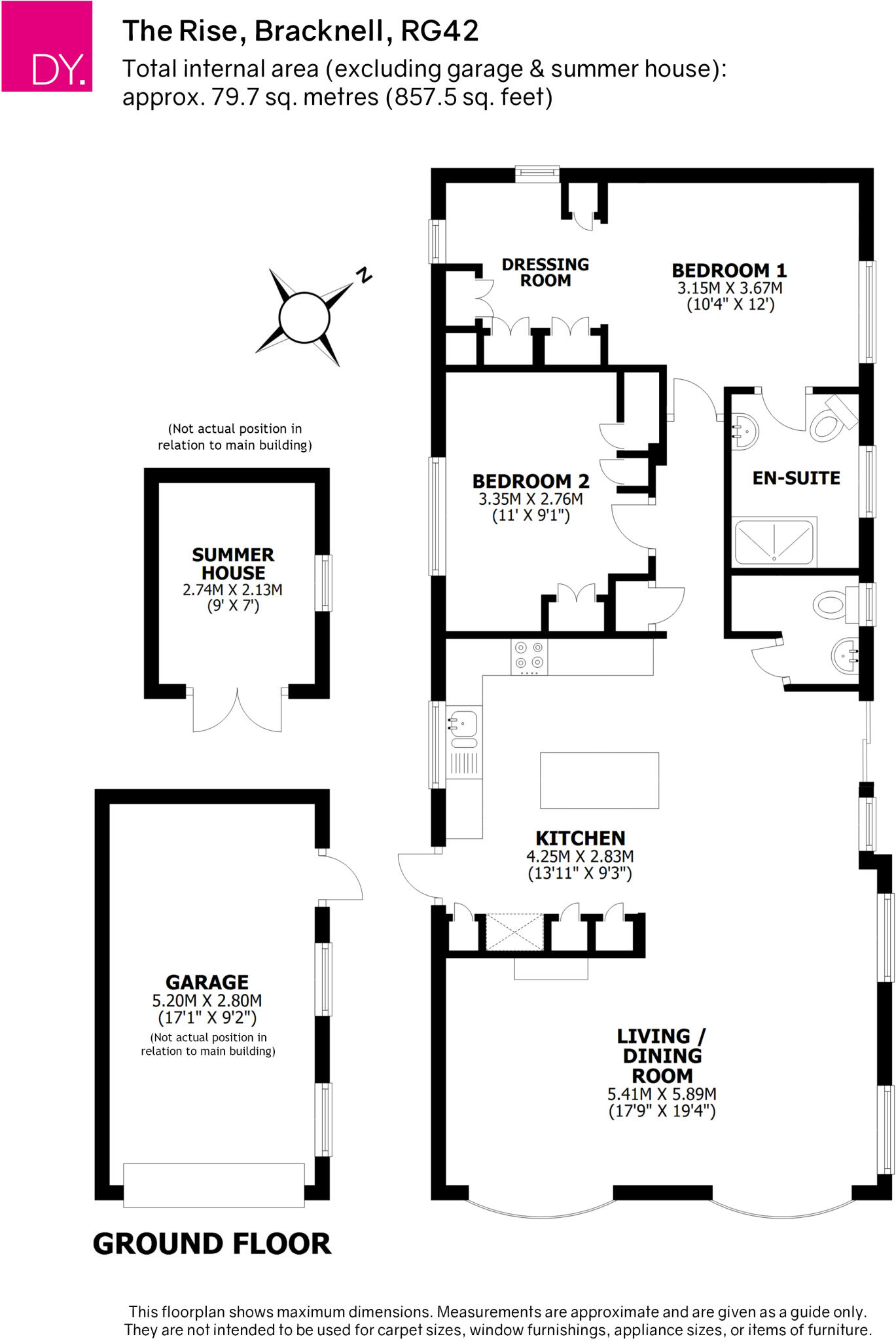 The Rise, Warfield Park, Bracknell, Berkshire, RG42 floorplan