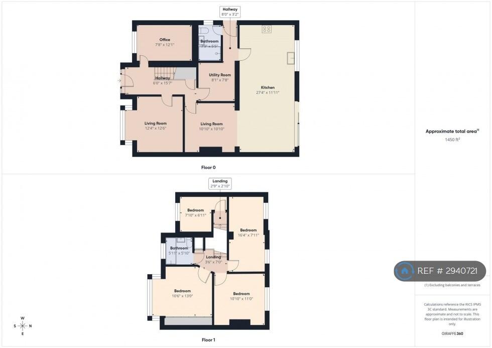 Tamarisk Avenue, Reading, RG2 floorplan