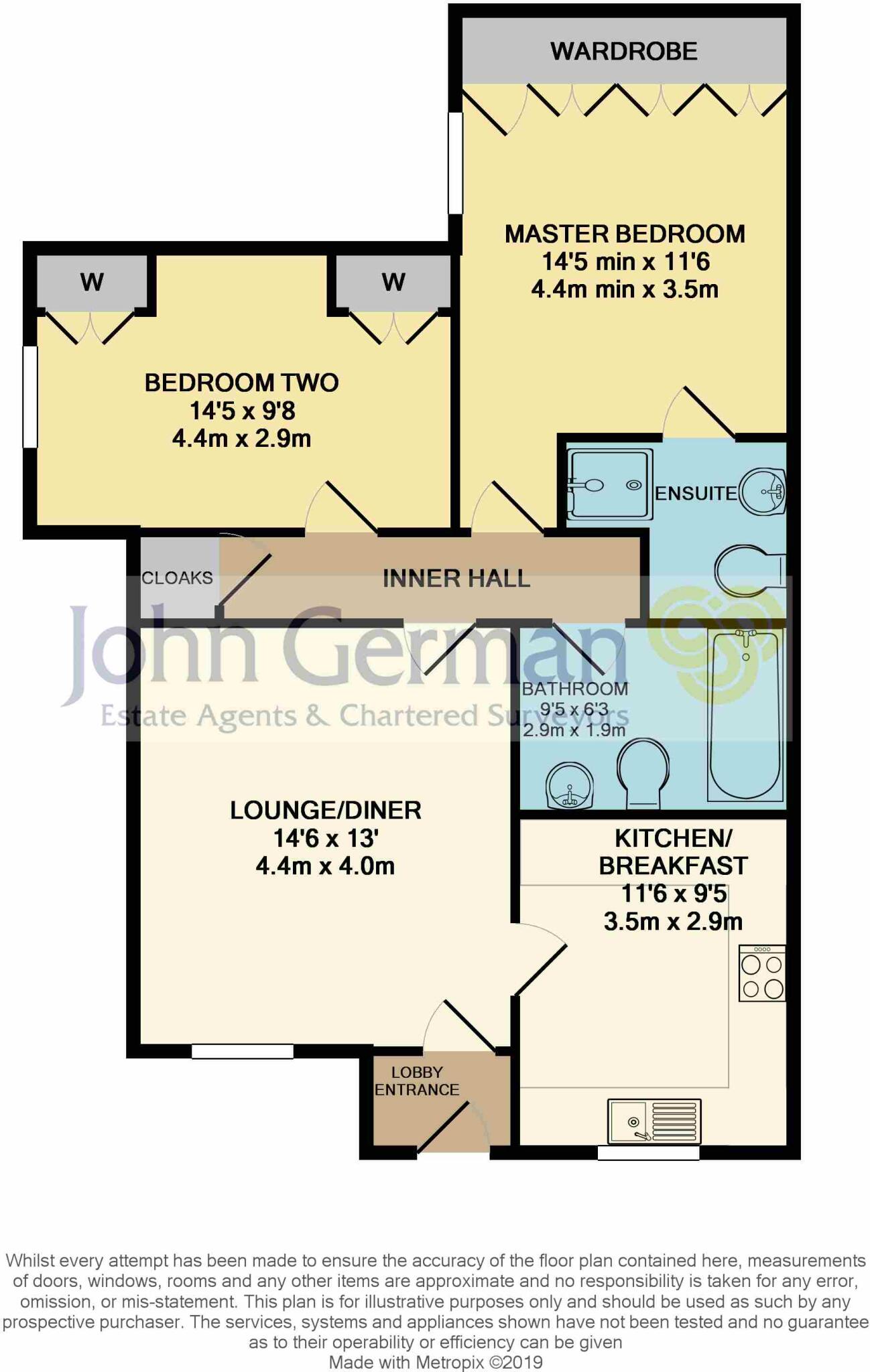 Upper St. John Street, Lichfield floorplan