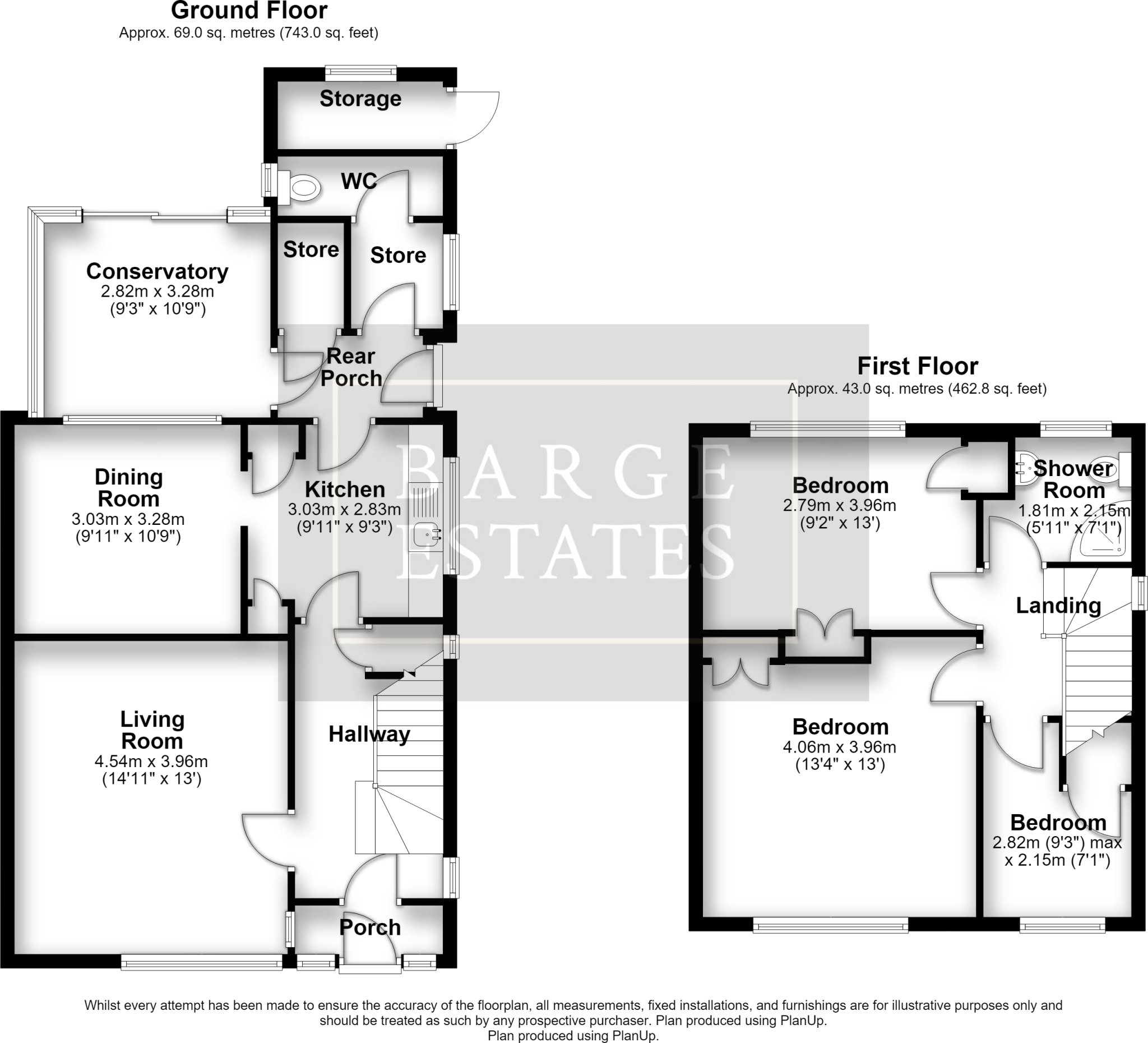 Glover Close, South Leverton, Nottinghamshire floorplan