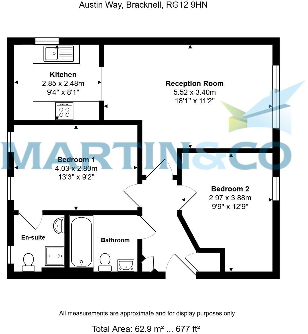 Austin Way, Bracknell floorplan
