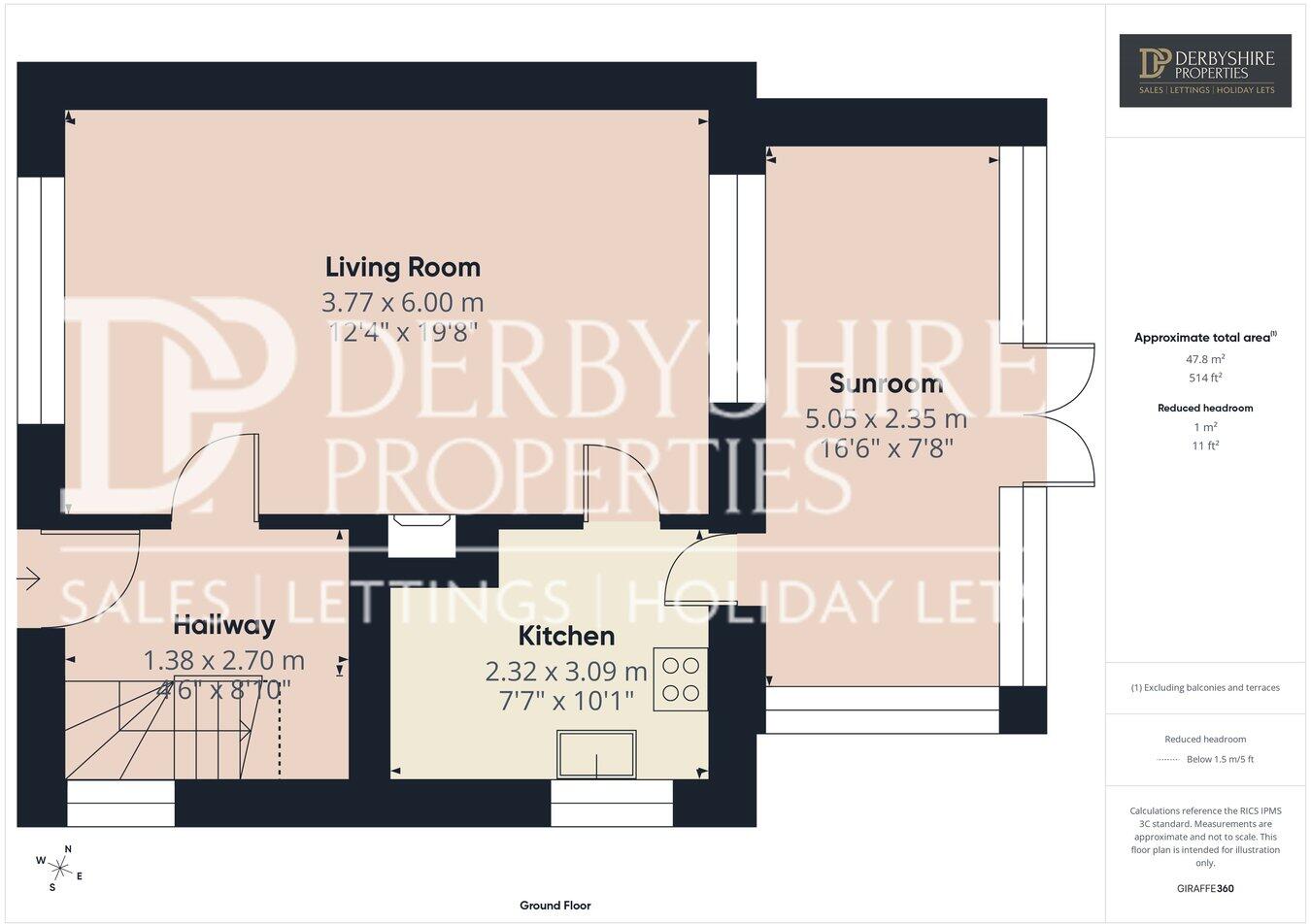 Windermere Road, Clay Cross, Chesterfield, S45 floorplan