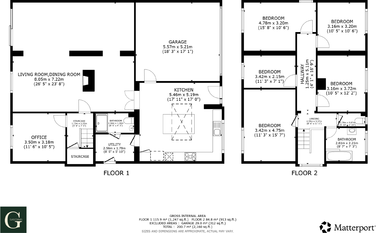 Milton Drive, Ravenshead, Nottingham, Nottinghamshire, NG15 floorplan