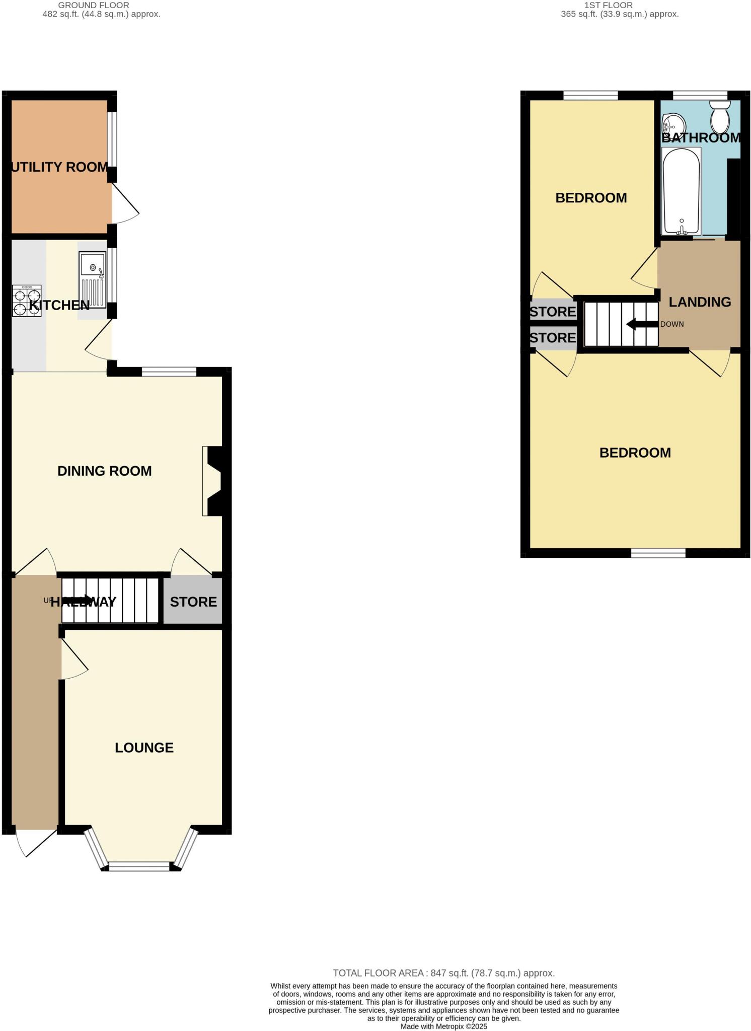 King George Road, Gee Cross floorplan