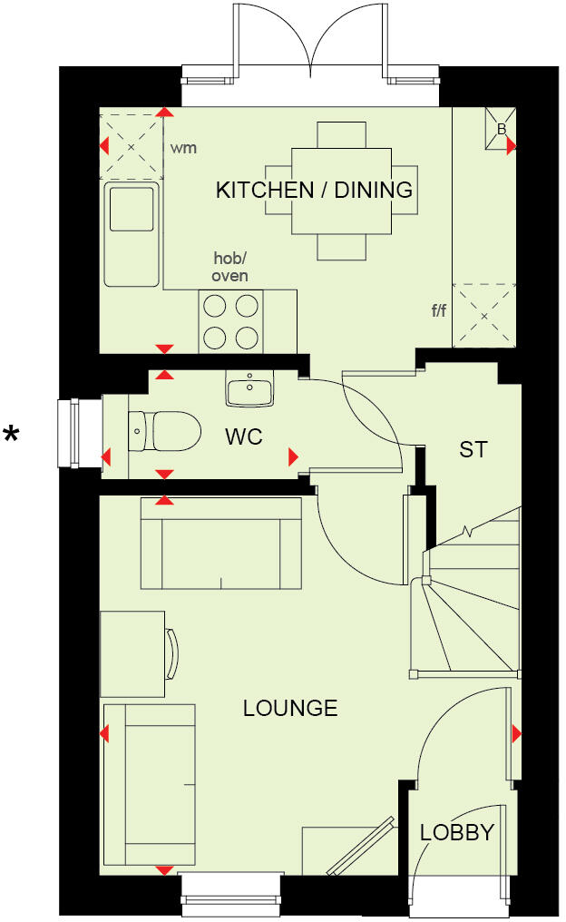 Bryn Coedlan,
Pentrebane Drive,
St. Fagans,
Cardiff,
CF5 floorplan