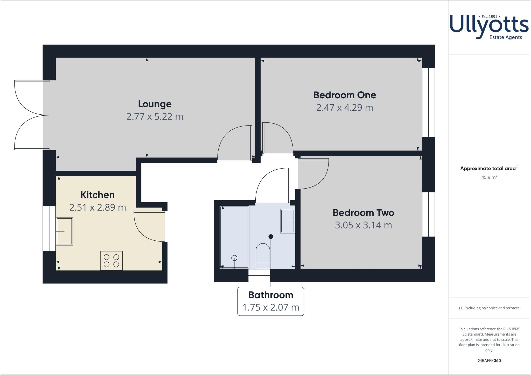 New Walk, Driffield floorplan