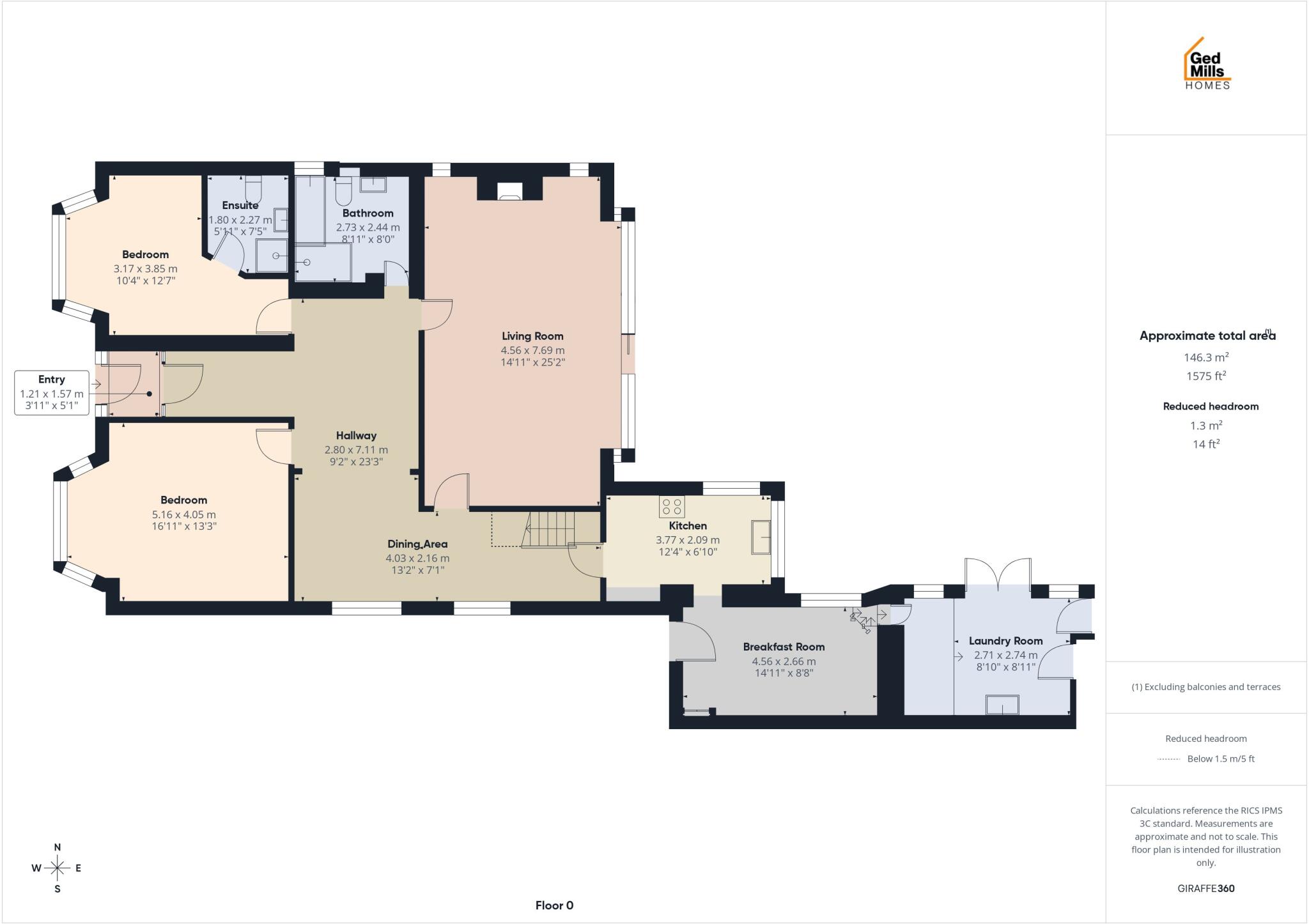 Milton Avenue, Blackpool floorplan