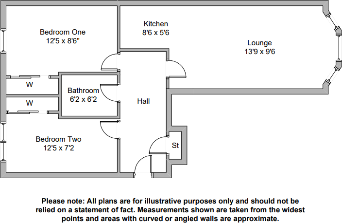 Dumbarton Road, Glasgow, G11 floorplan