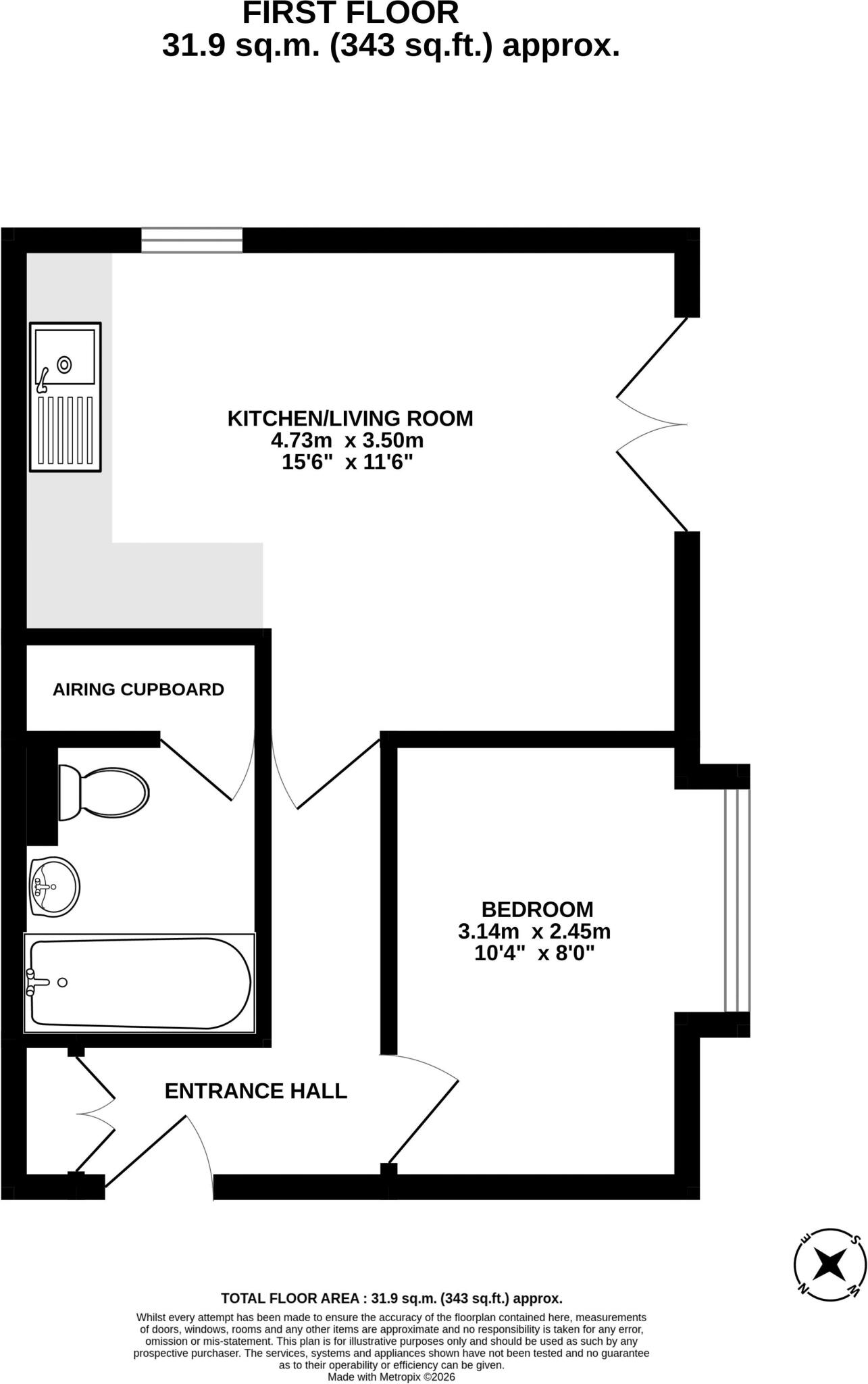 Pound Lane, Shaftesbury floorplan