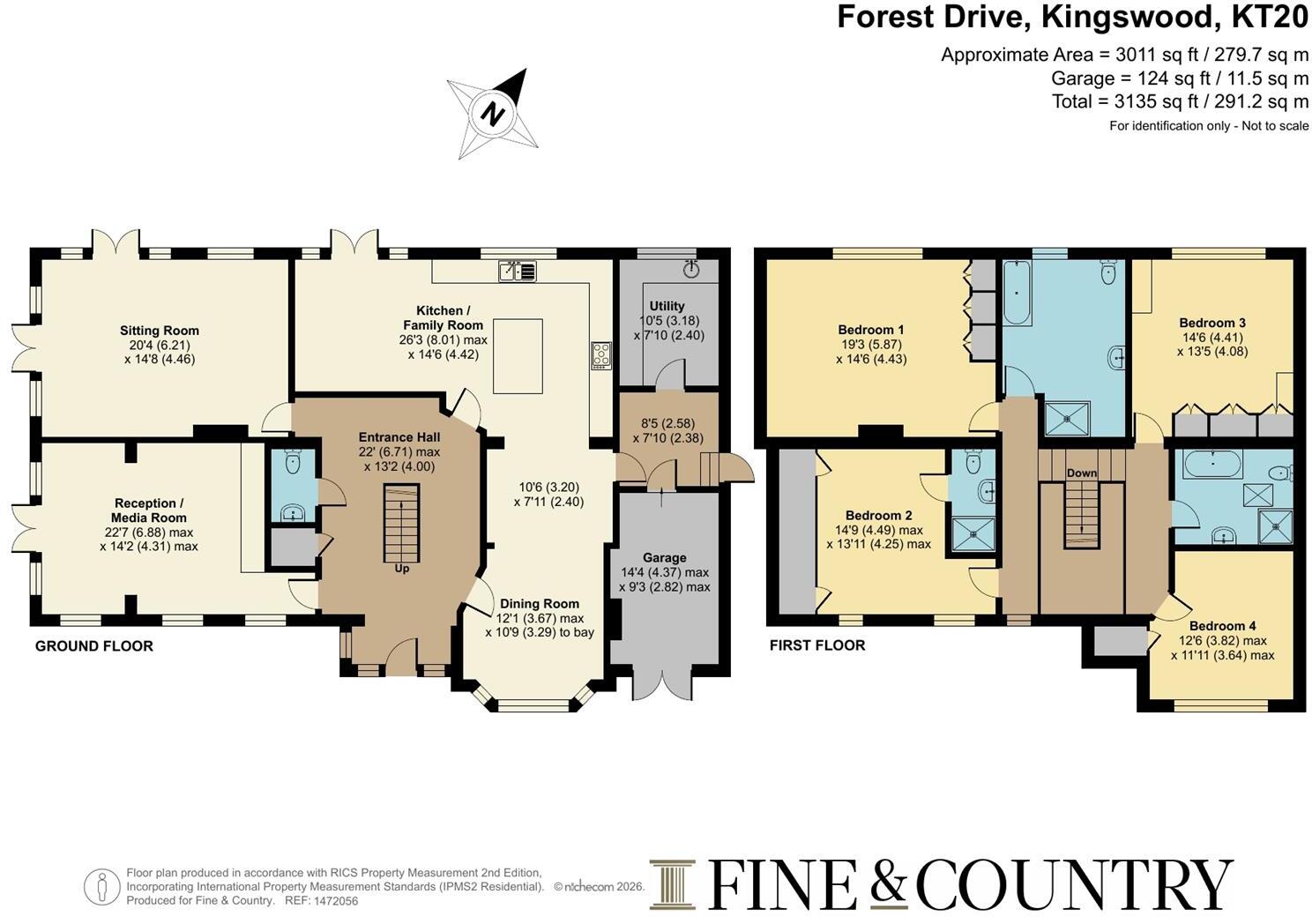 Forest Drive, Kingswood, Surrey floorplan