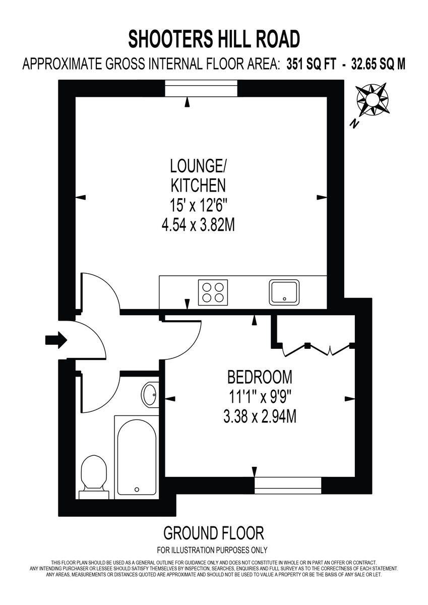 Shooters Hill Road, London floorplan