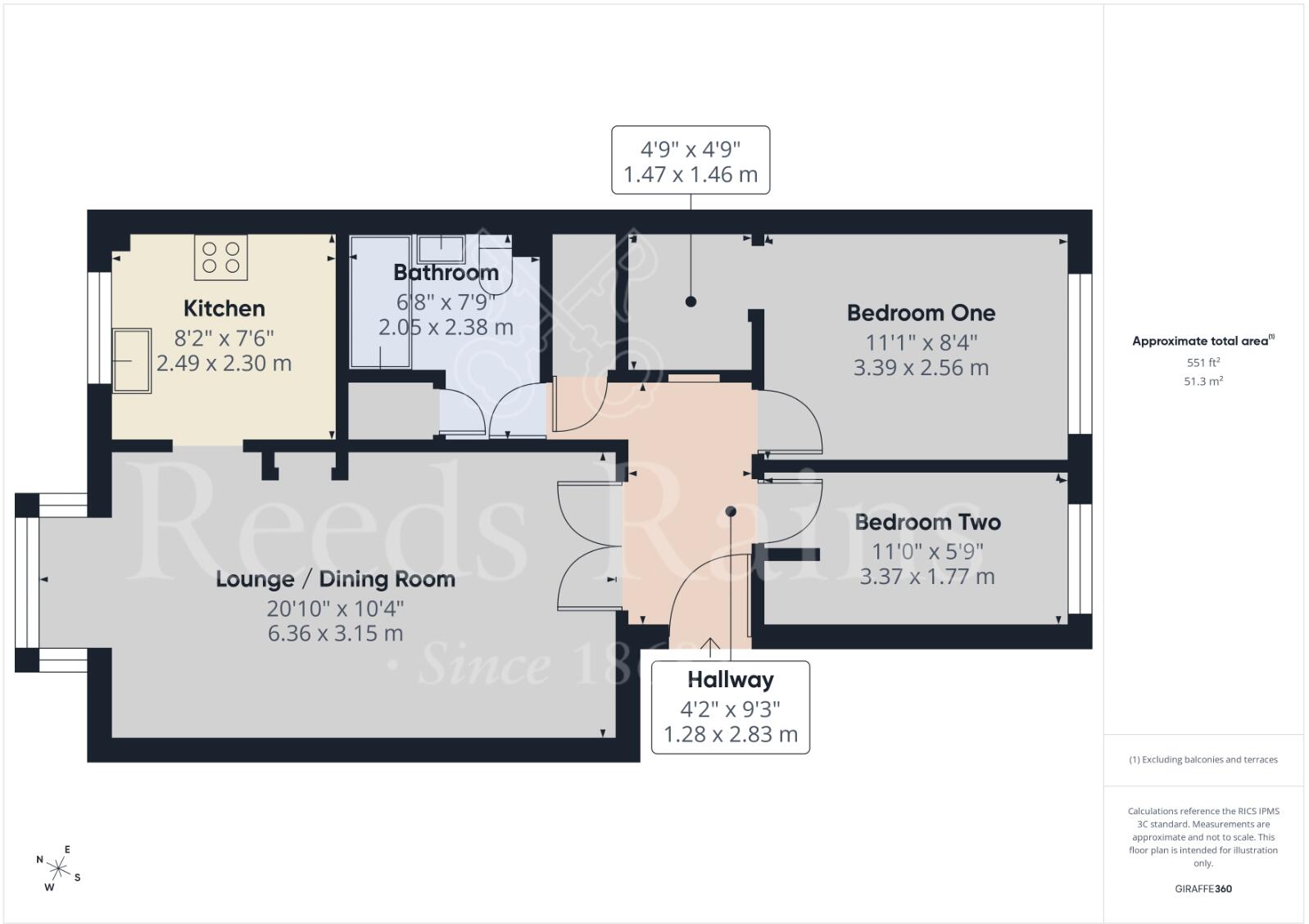 Griffin Walk, Greenhithe, Kent, DA9 floorplan