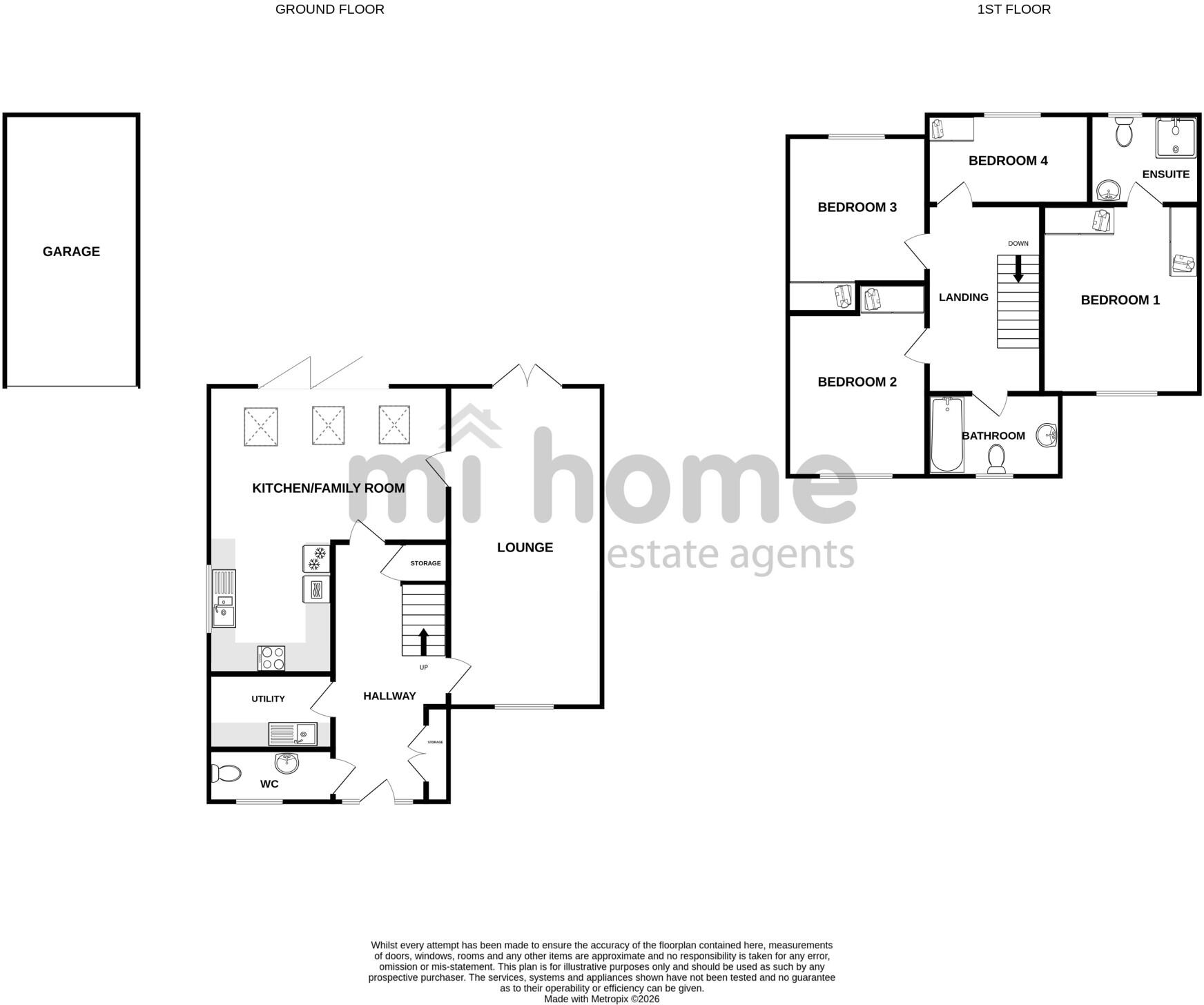 Kirkby Place, Kirkham, Preston, PR4 floorplan