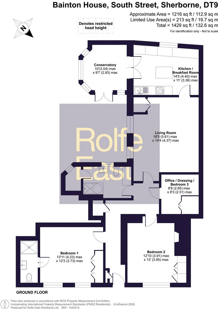 South Street, Sherborne floorplan