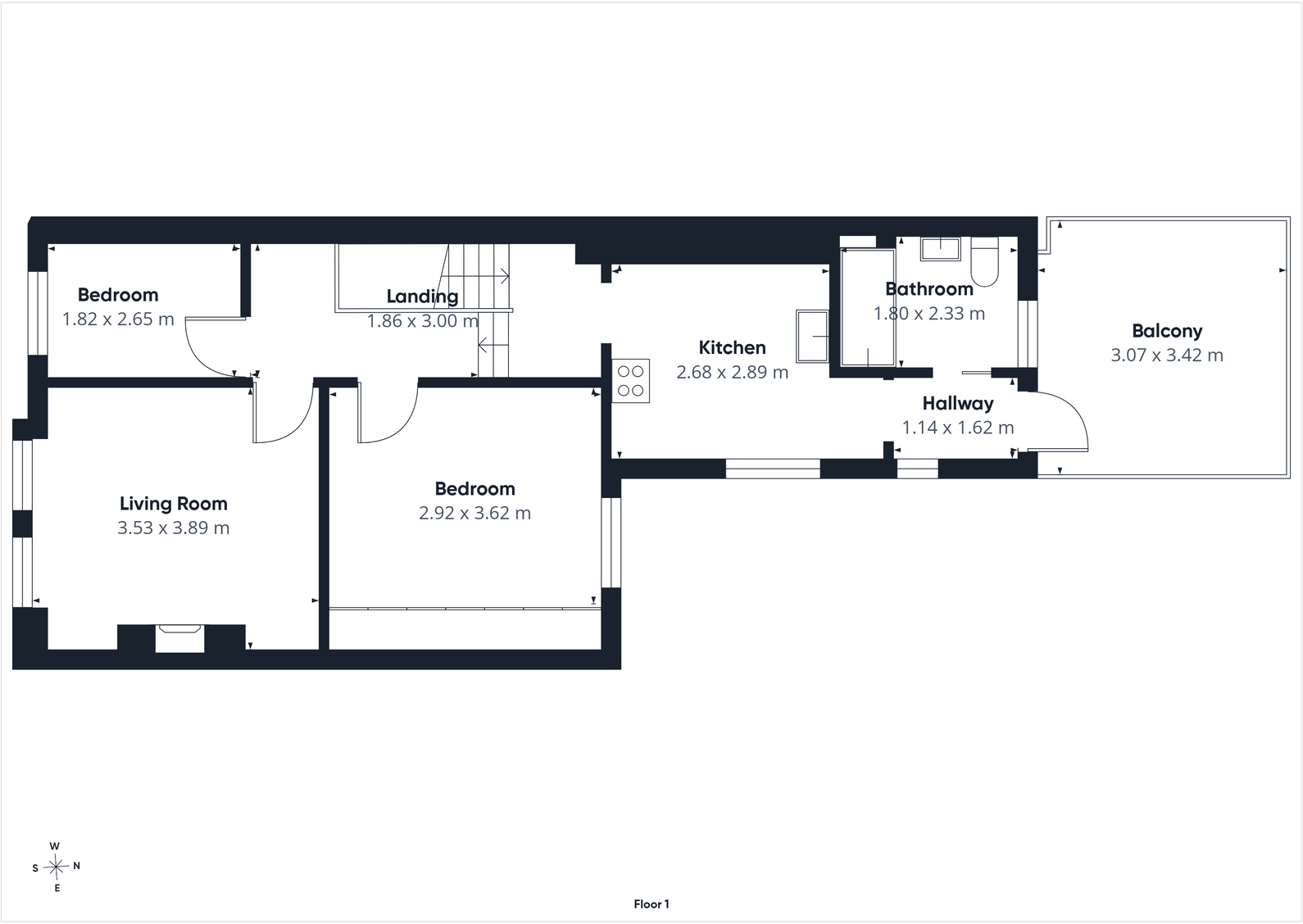 Arkley Road, Herne Bay floorplan