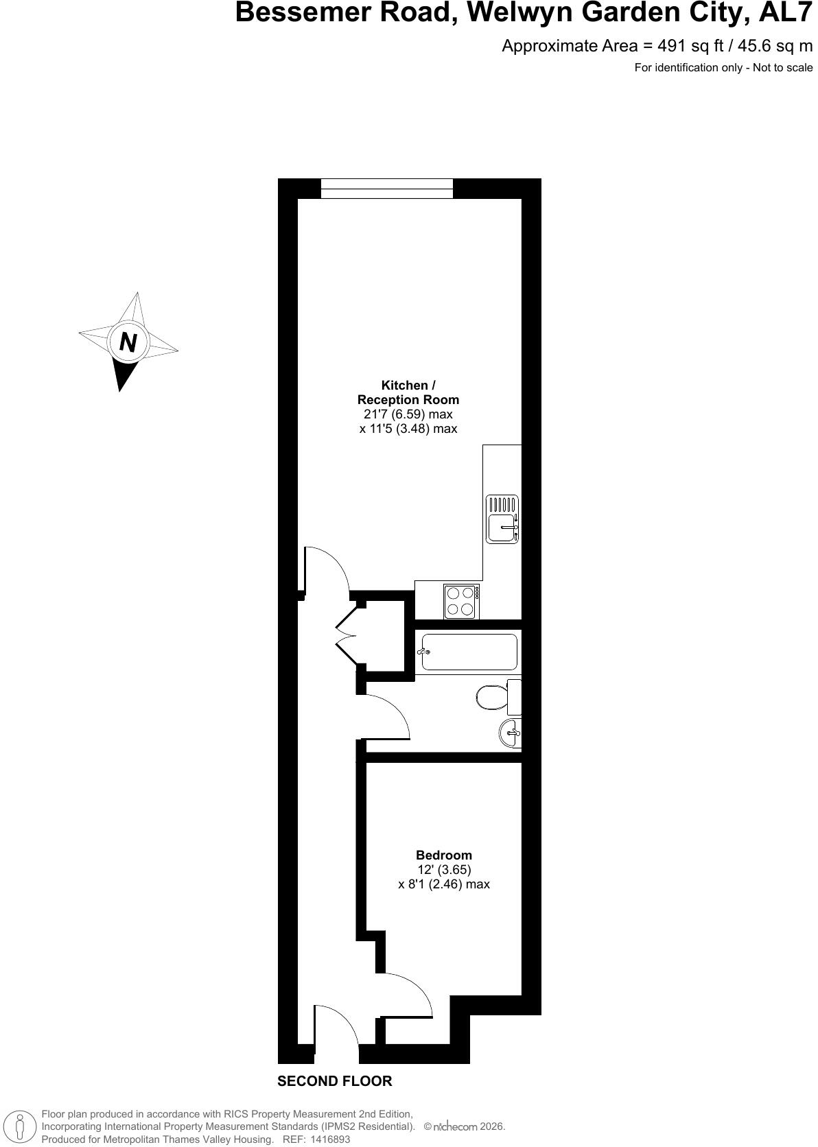 Chrysler House, Welwyn Garden City, Hertfordshire, AL7 floorplan