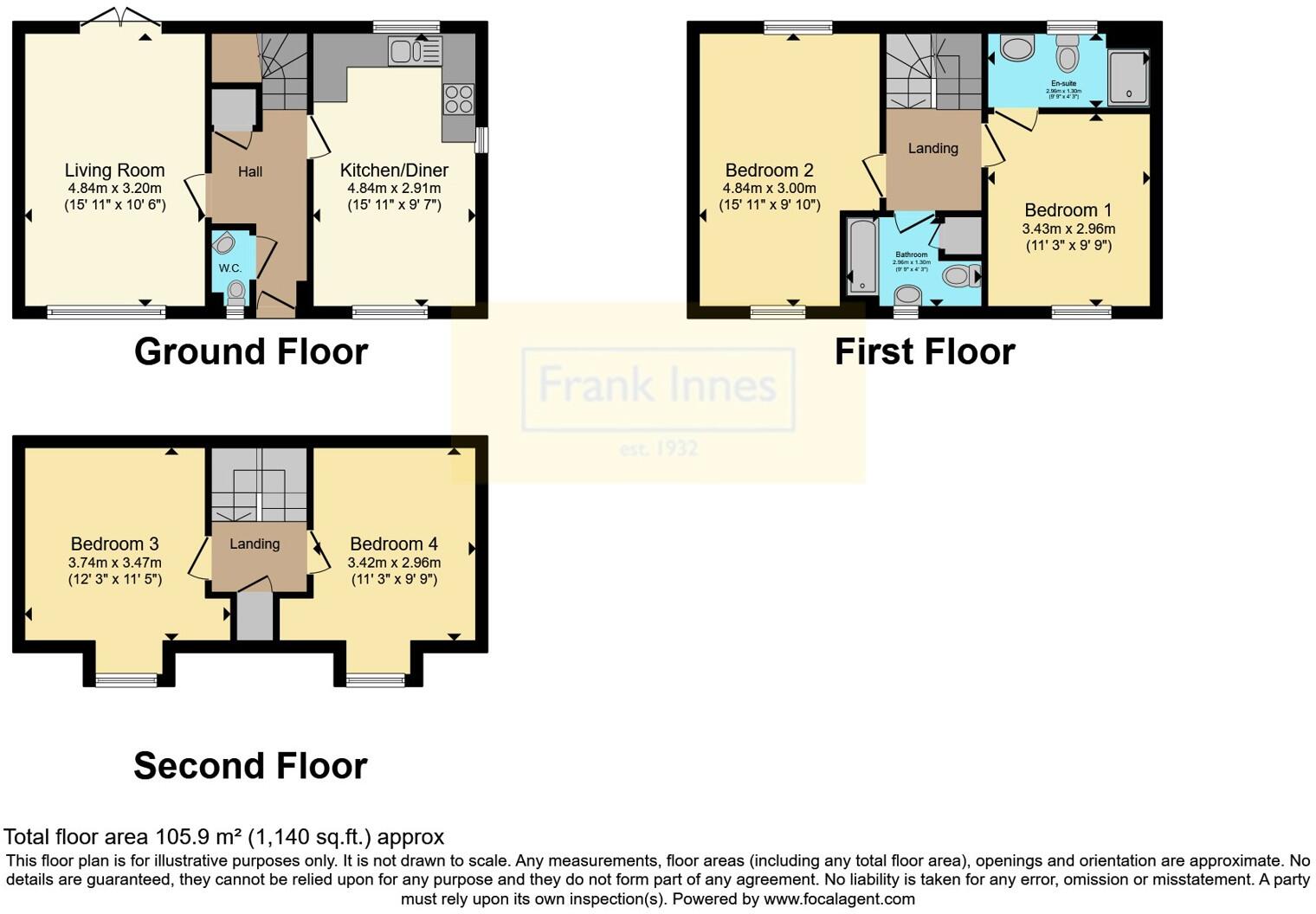 Scarlet Way, MANSFIELD, Nottinghamshire, NG20 floorplan