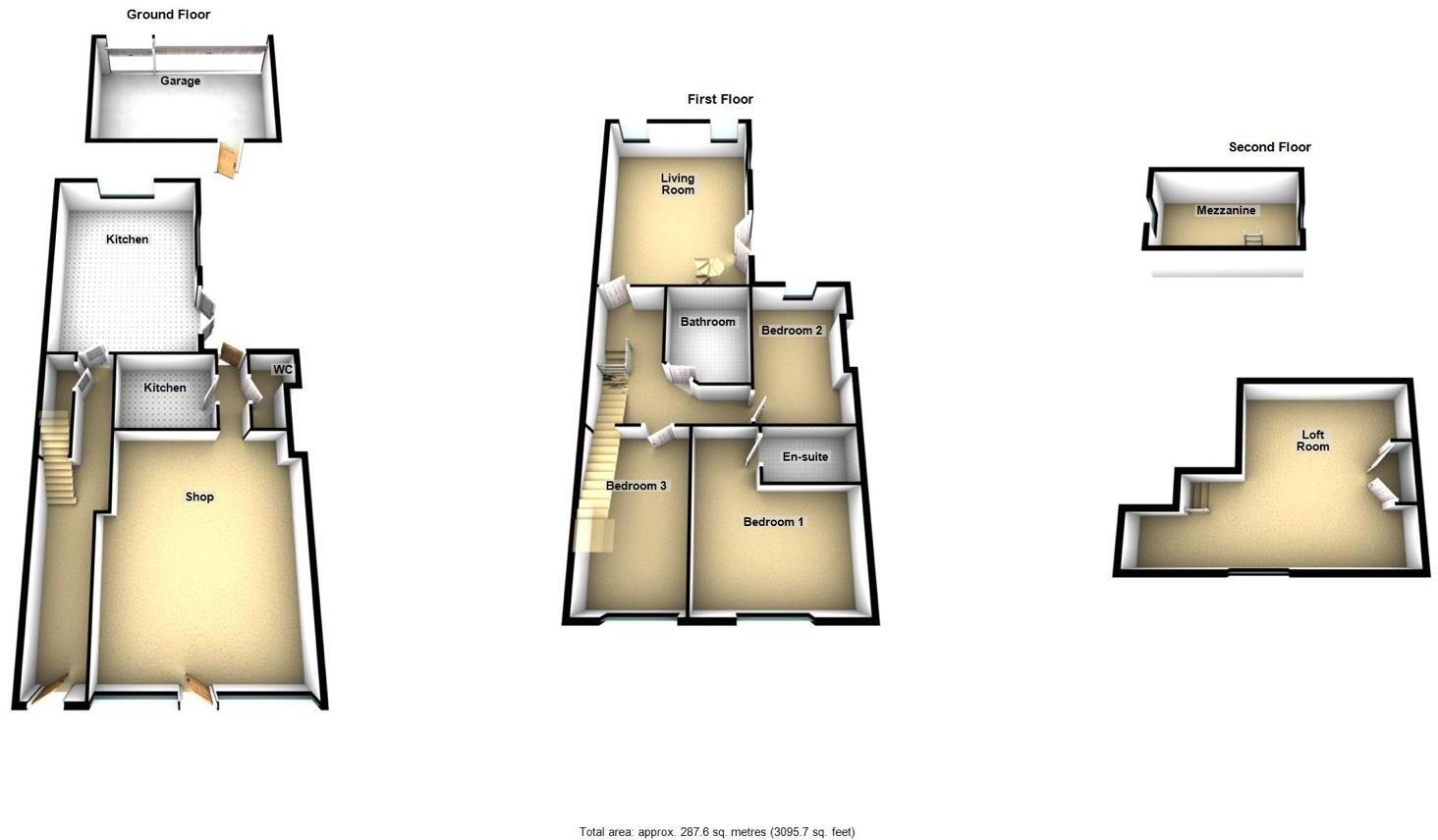 Milburn Road, Ashington floorplan