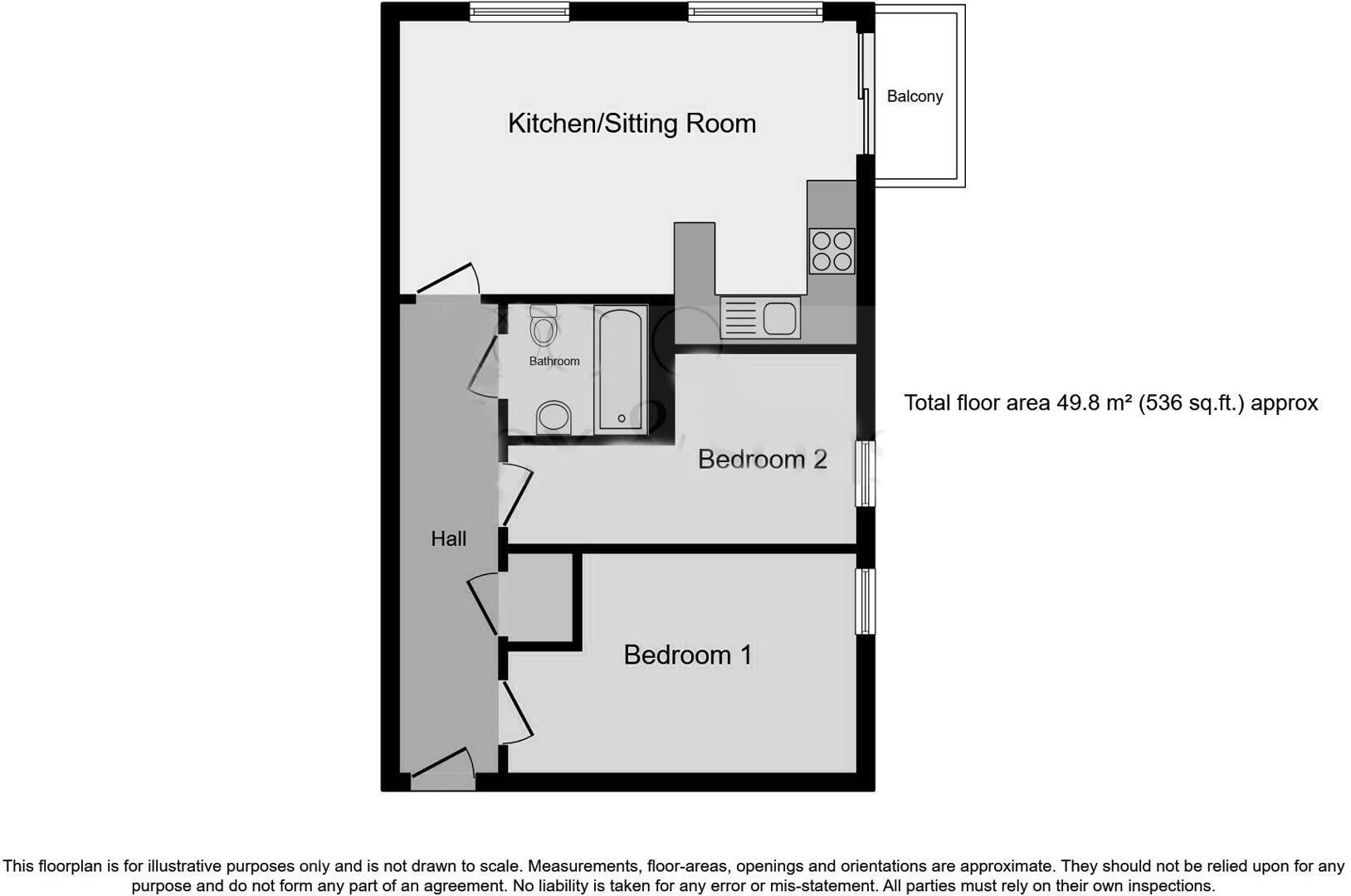 Leigh Road, Havant floorplan