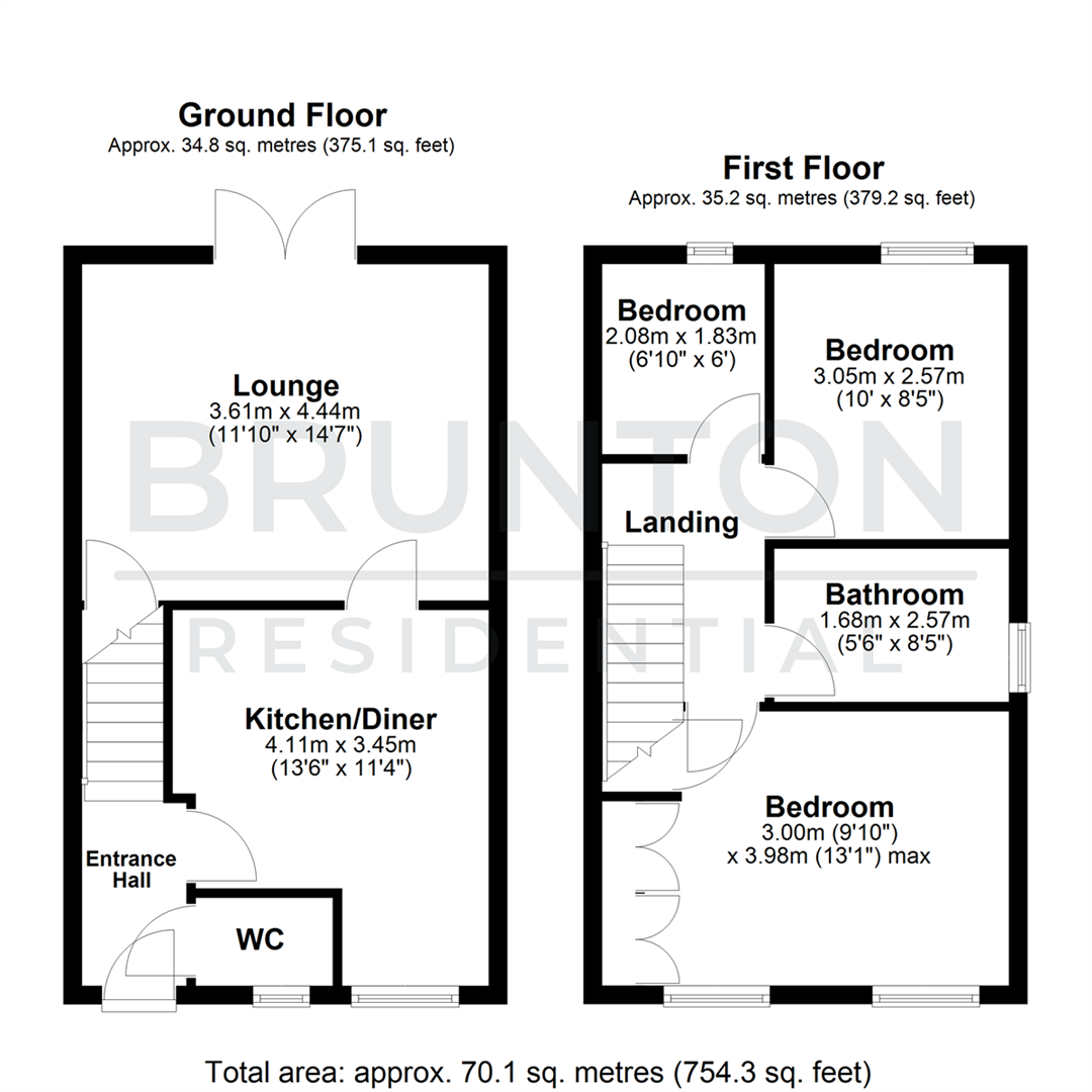 Young Drive, Dinnington, NE13 floorplan