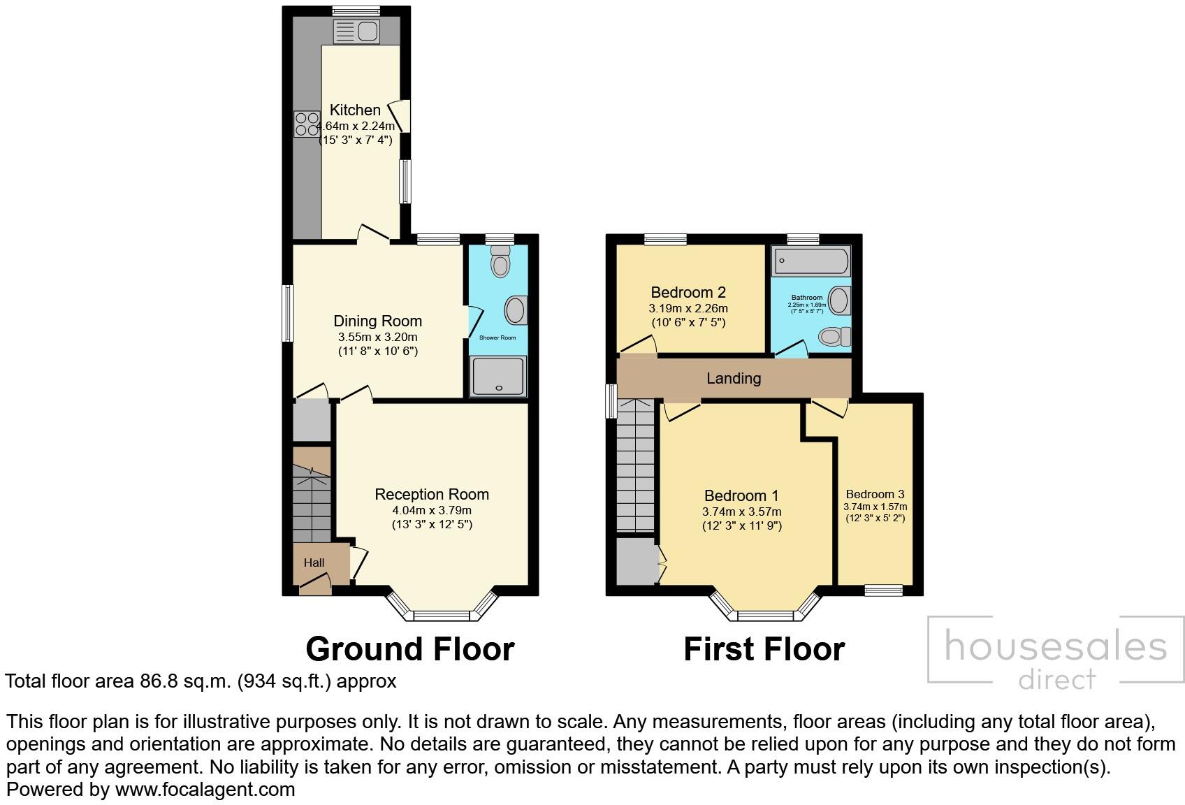 Clive Road, Eston, TS6 floorplan
