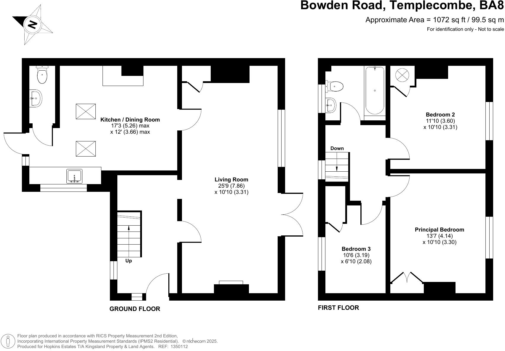 Bowden Road, Templecombe, Somerset, BA8 floorplan