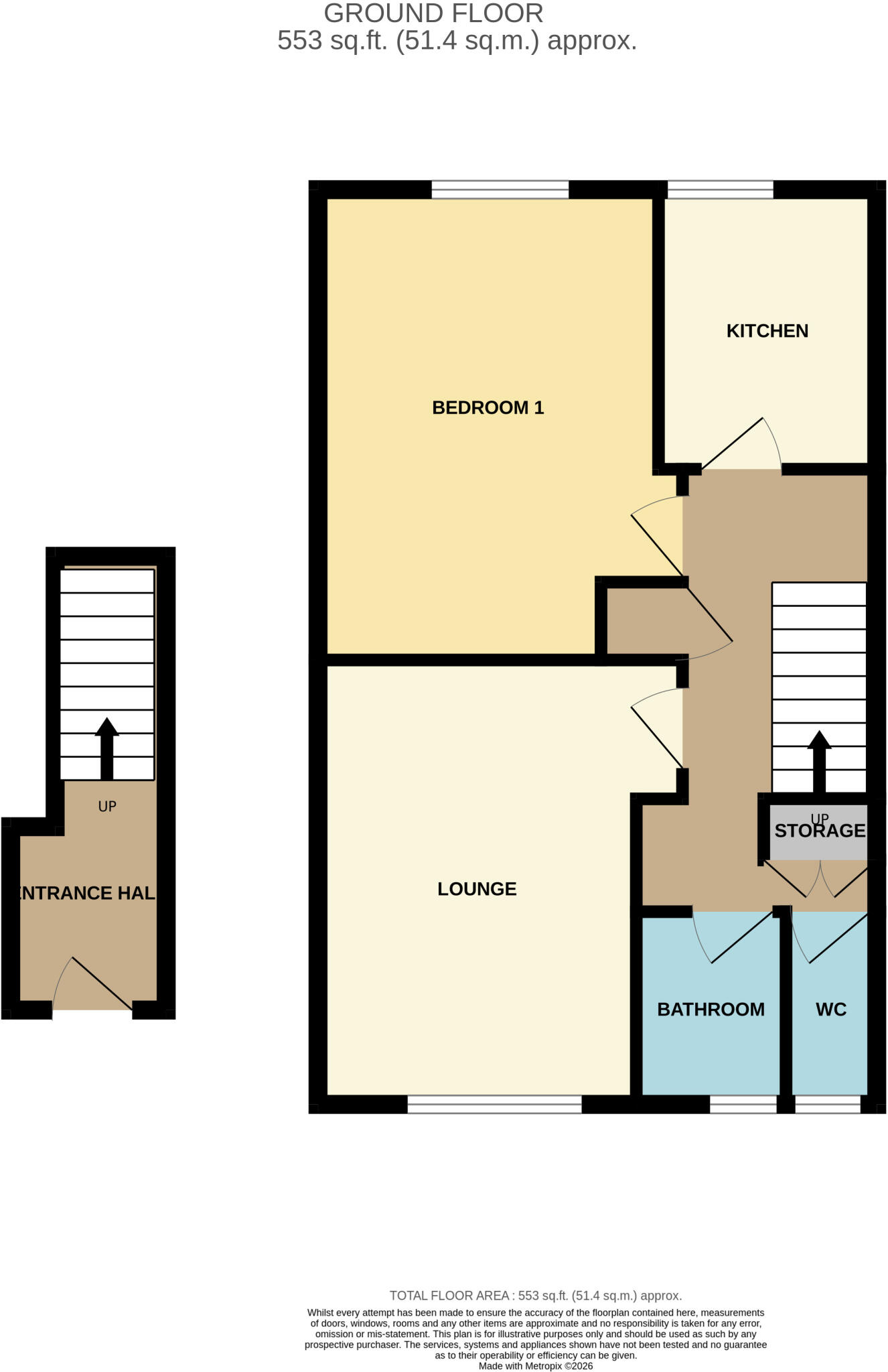 8. Brindley Court, Wilkins Drive, Allenton, Derby, Derbyshire DE24 8YR floorplan