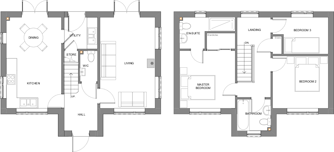Plot 31, The Wellbeck, Stones Wharf, Weston Rhyn, Oswestry floorplan