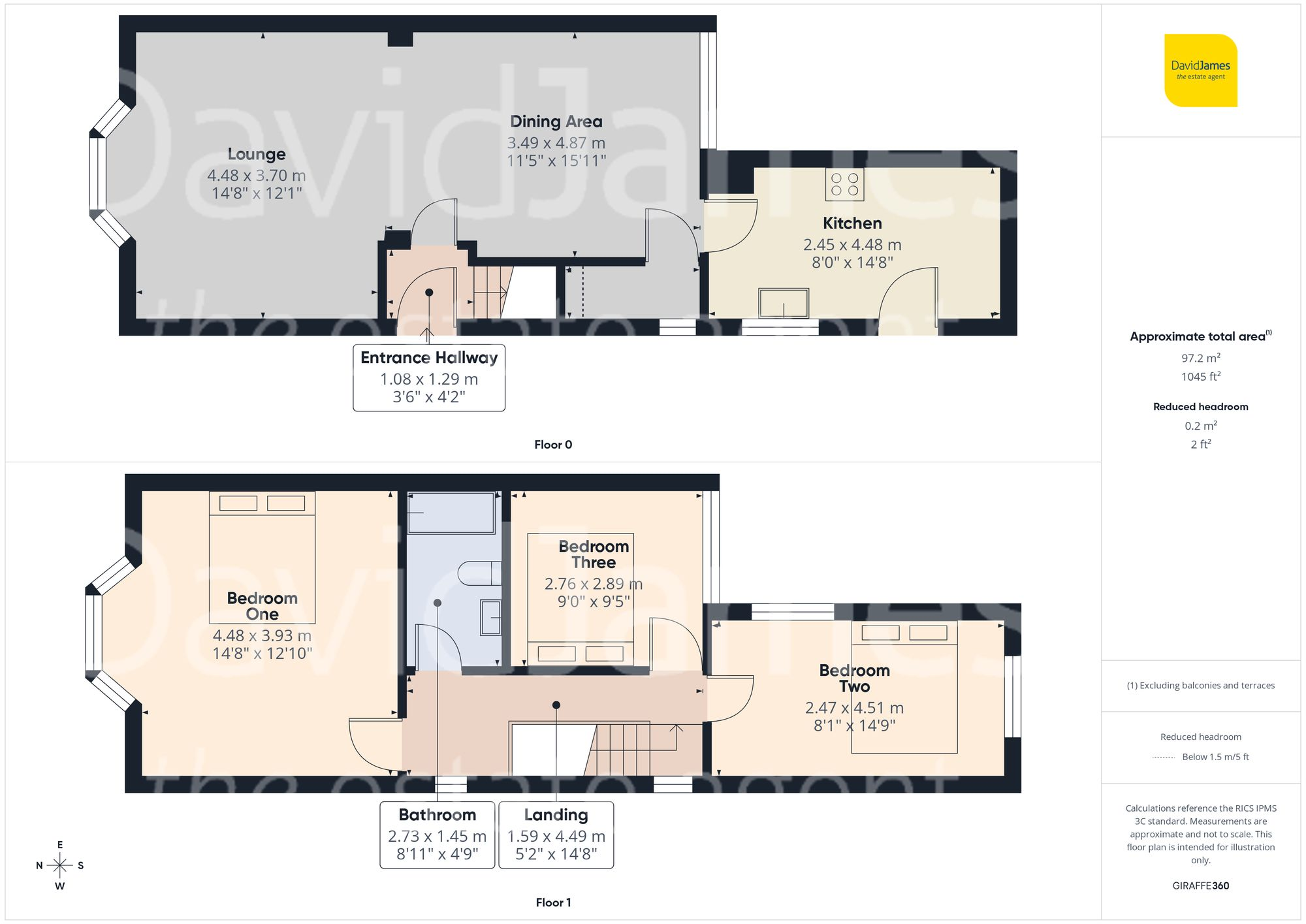 Oakdale Road, Nottingham floorplan