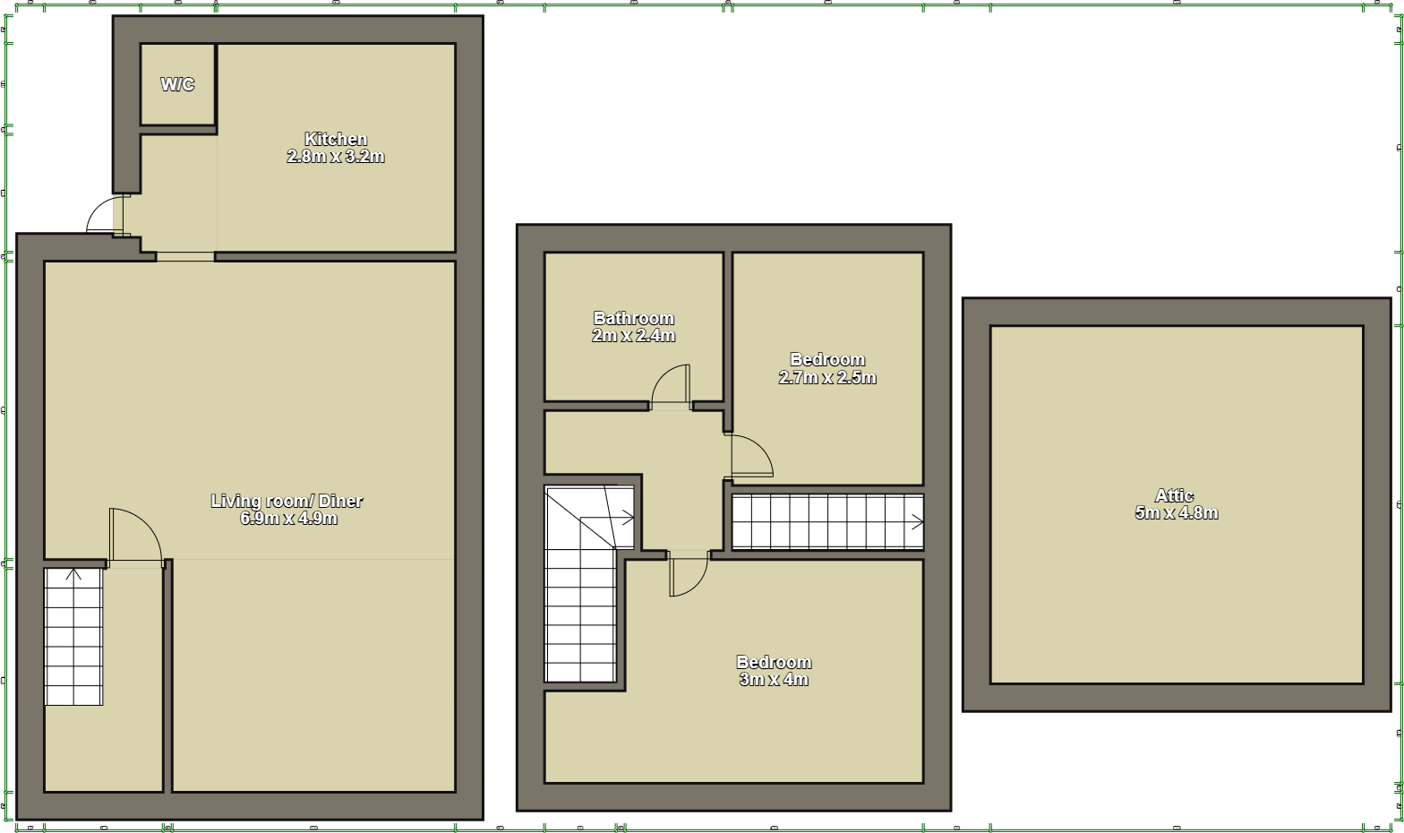 Elm Grove, Hirwaun, Aberdare, Rhondda Cynon Taf floorplan