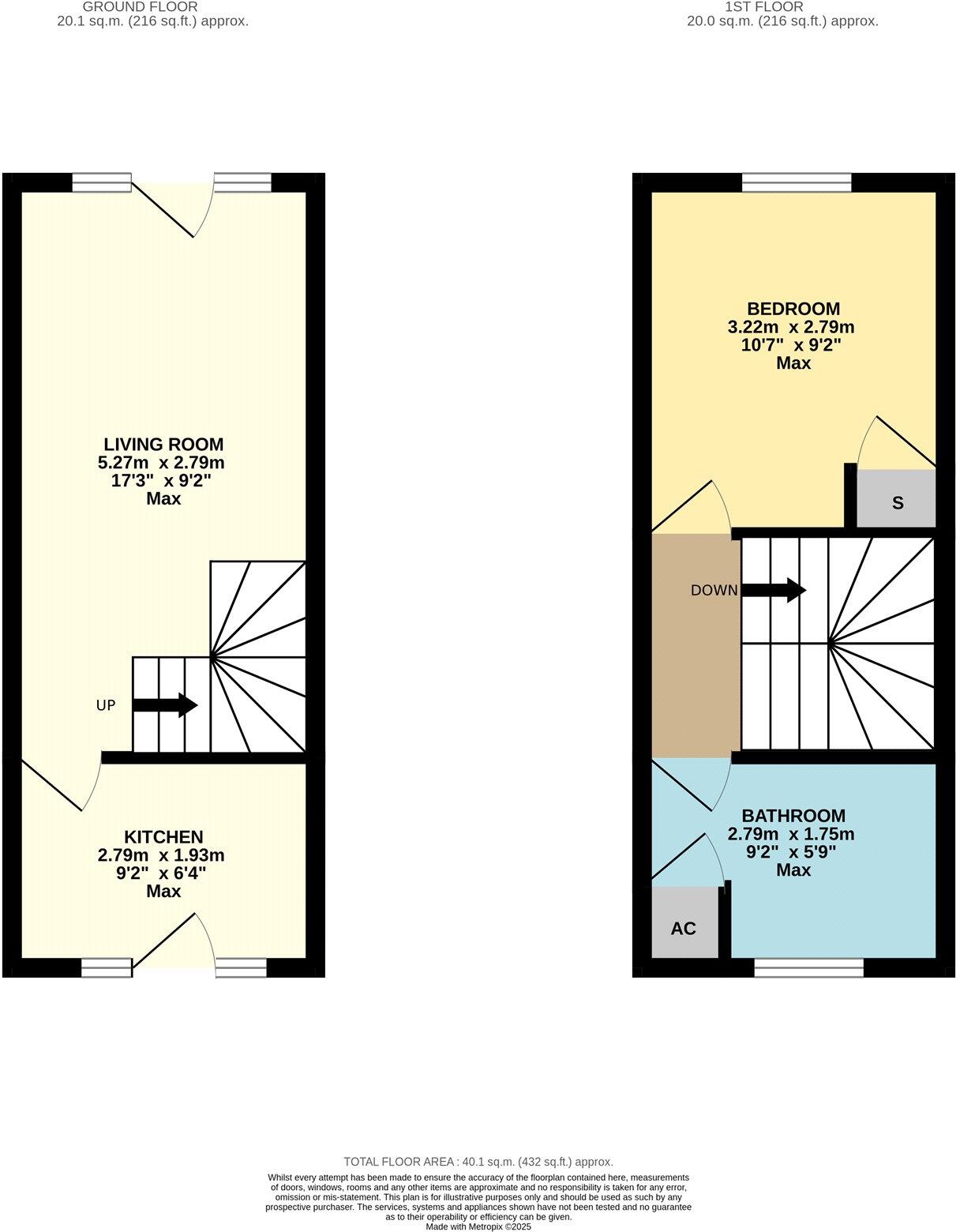 Bicton Avenue, Worcester, Worcestershire floorplan