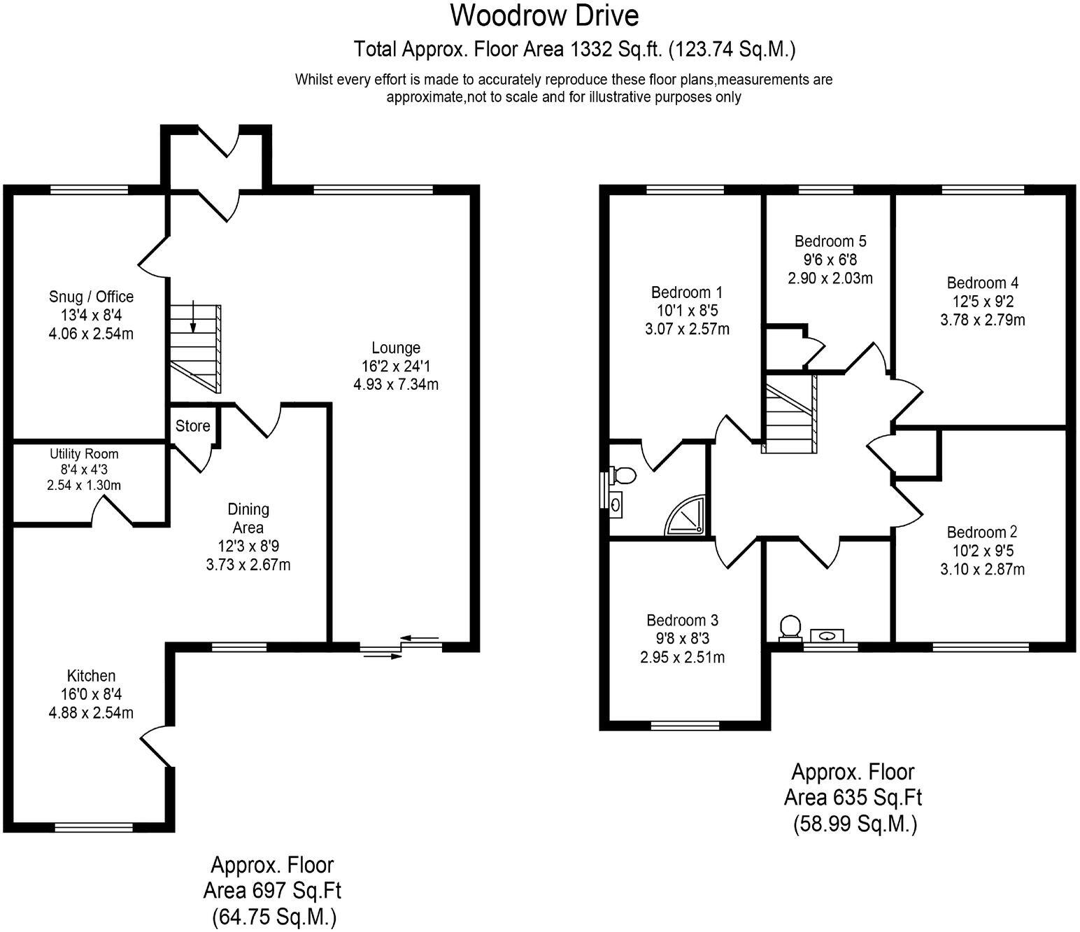 Woodrow Drive, Newburgh, WN8 floorplan